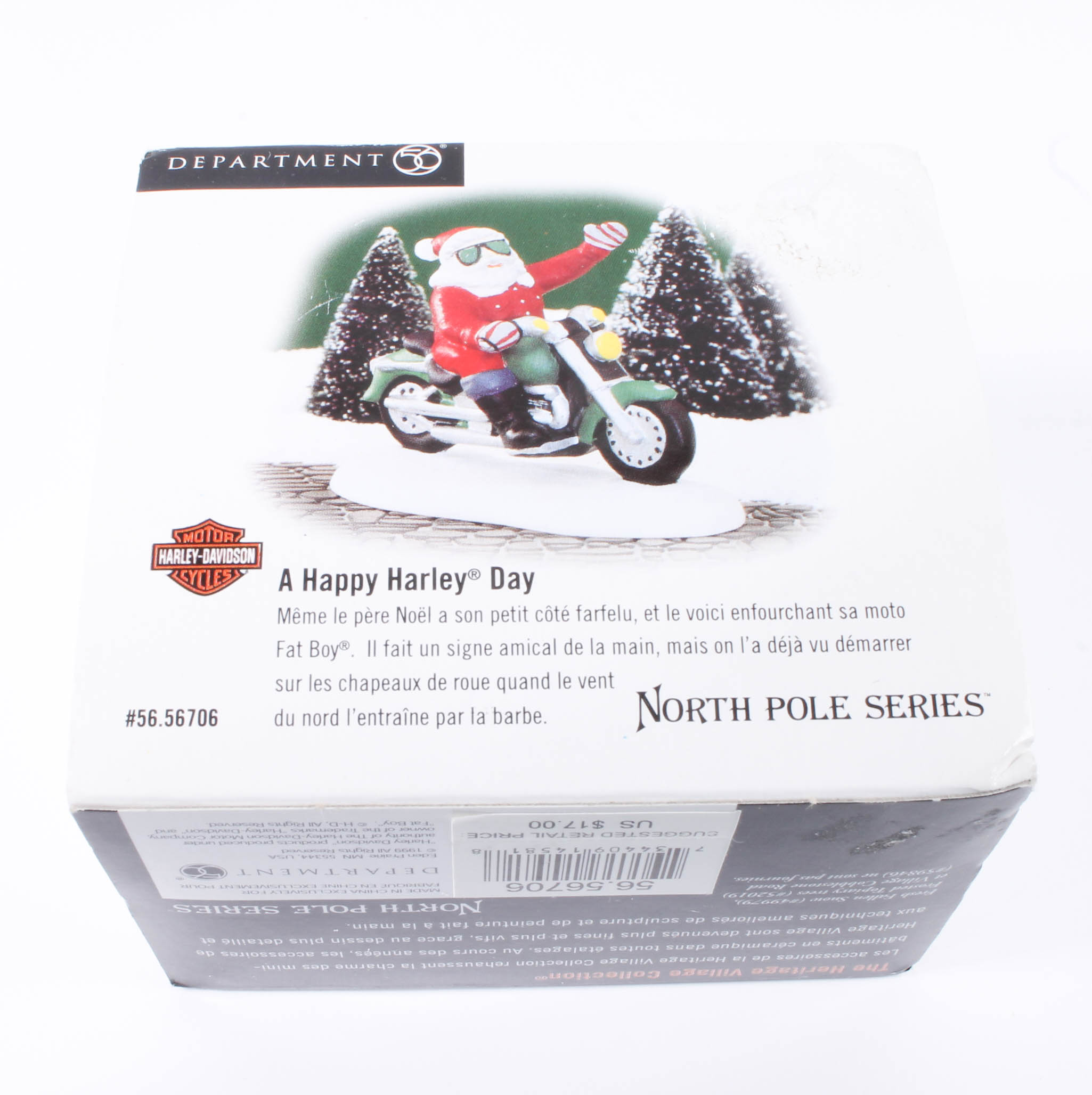 Harley-Davidson-Themed Department 56 North Pole Series Collection