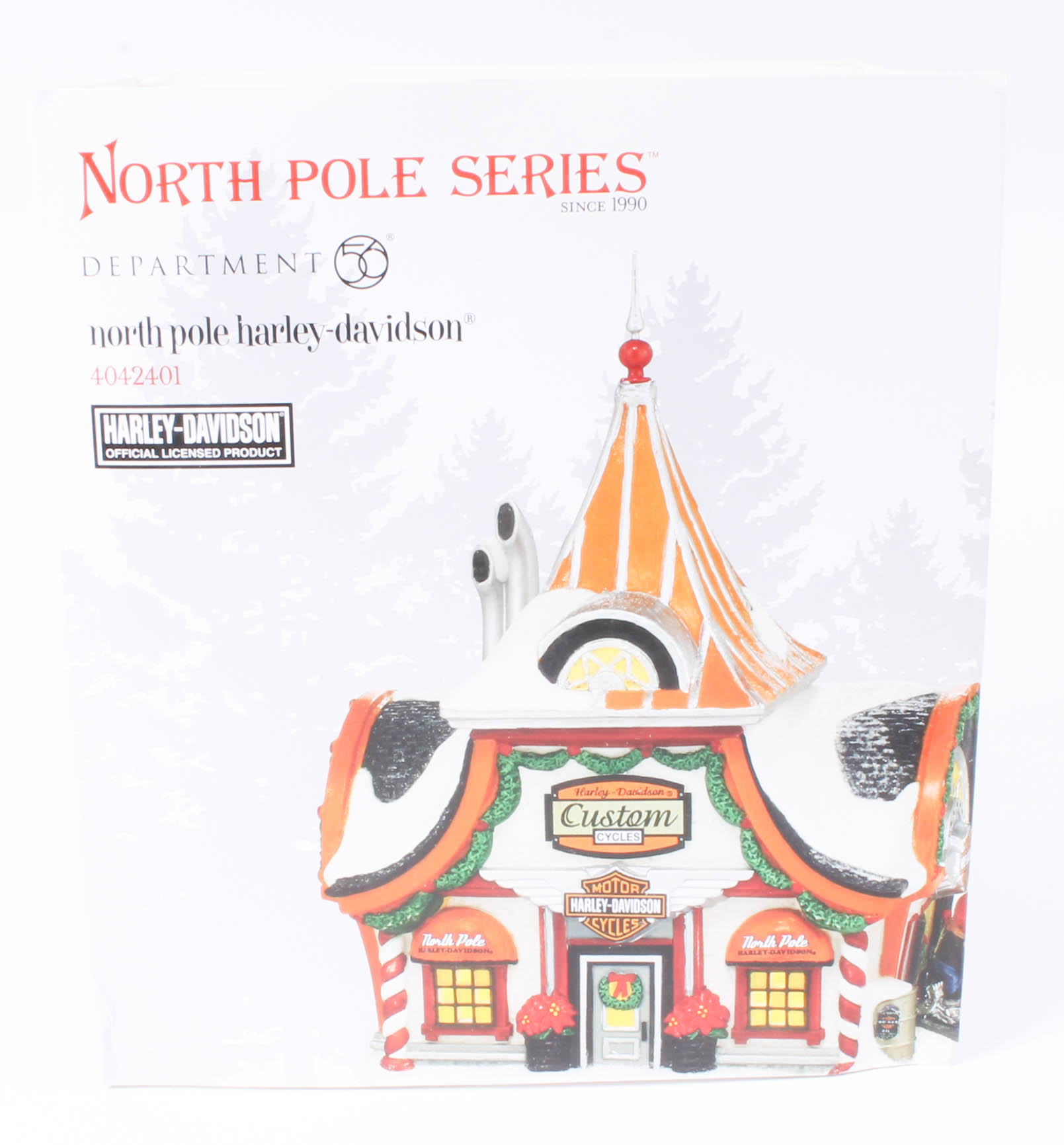 Harley-Davidson-Themed Department 56 North Pole Series Collection