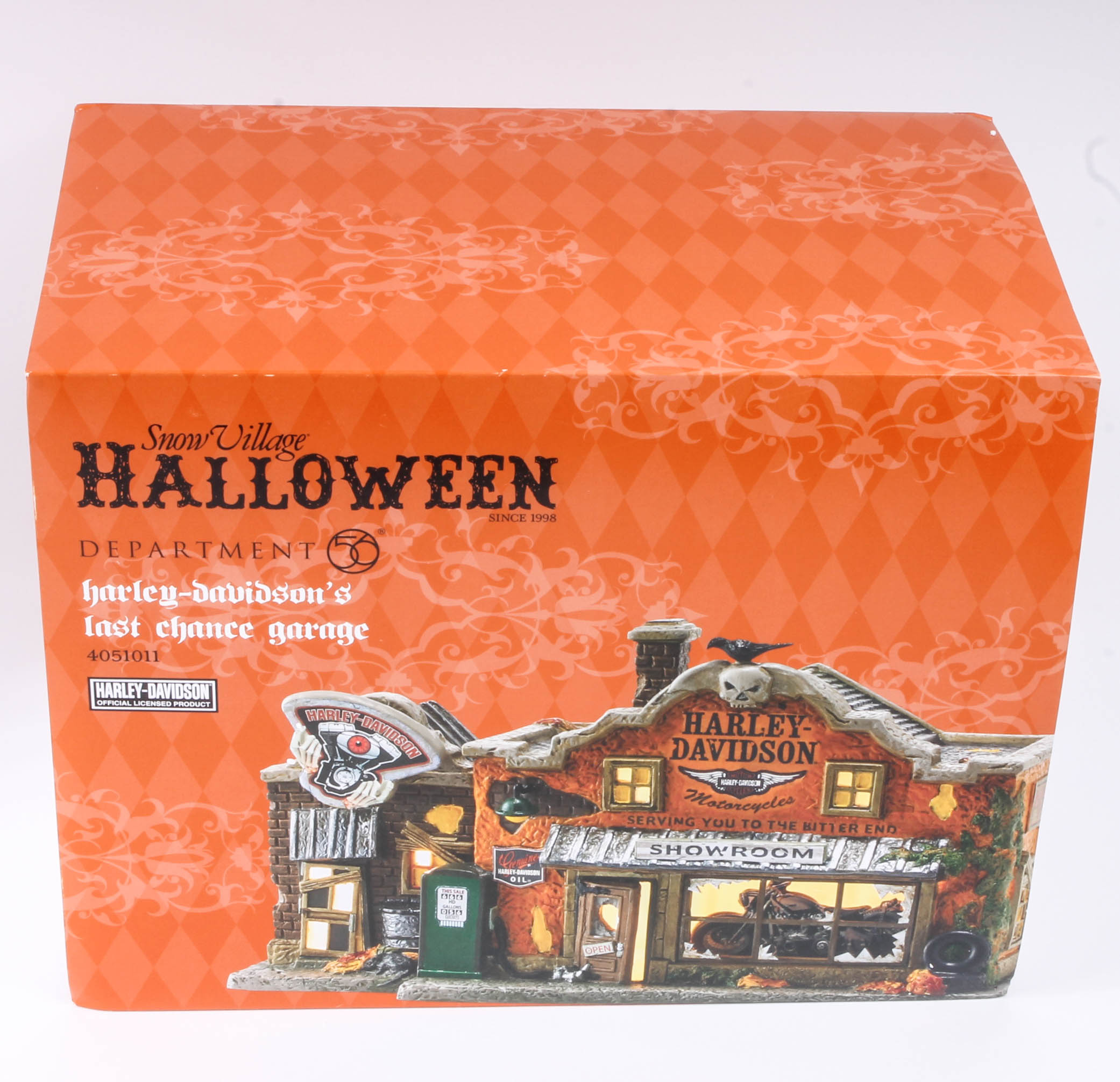 Harley-Davidson Dept. 56 Halloween Figurines