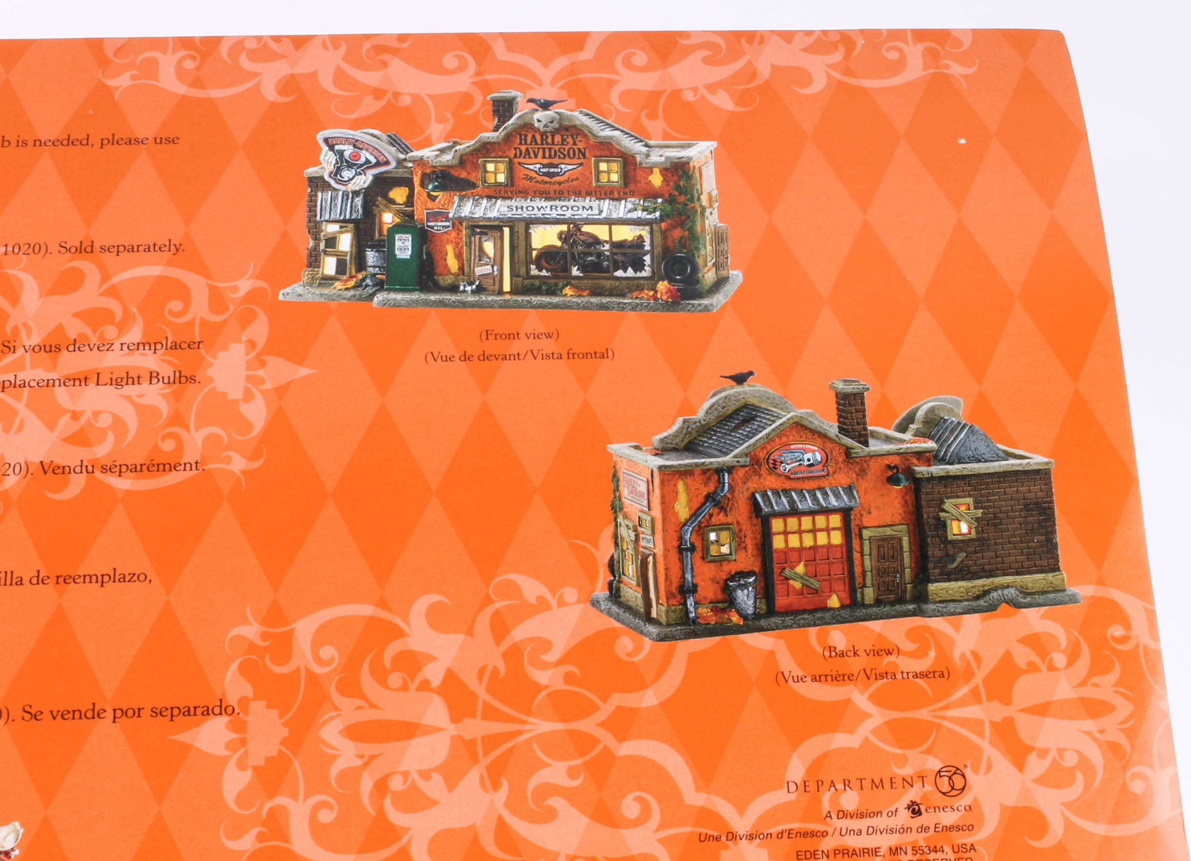 Harley-Davidson Dept. 56 Halloween Figurines