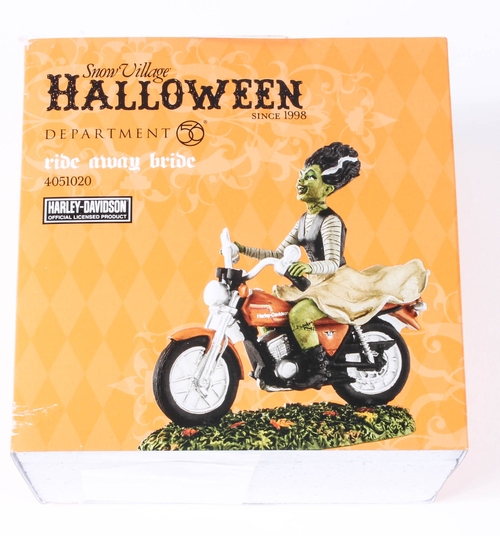 Harley-Davidson Dept. 56 Halloween Figurines