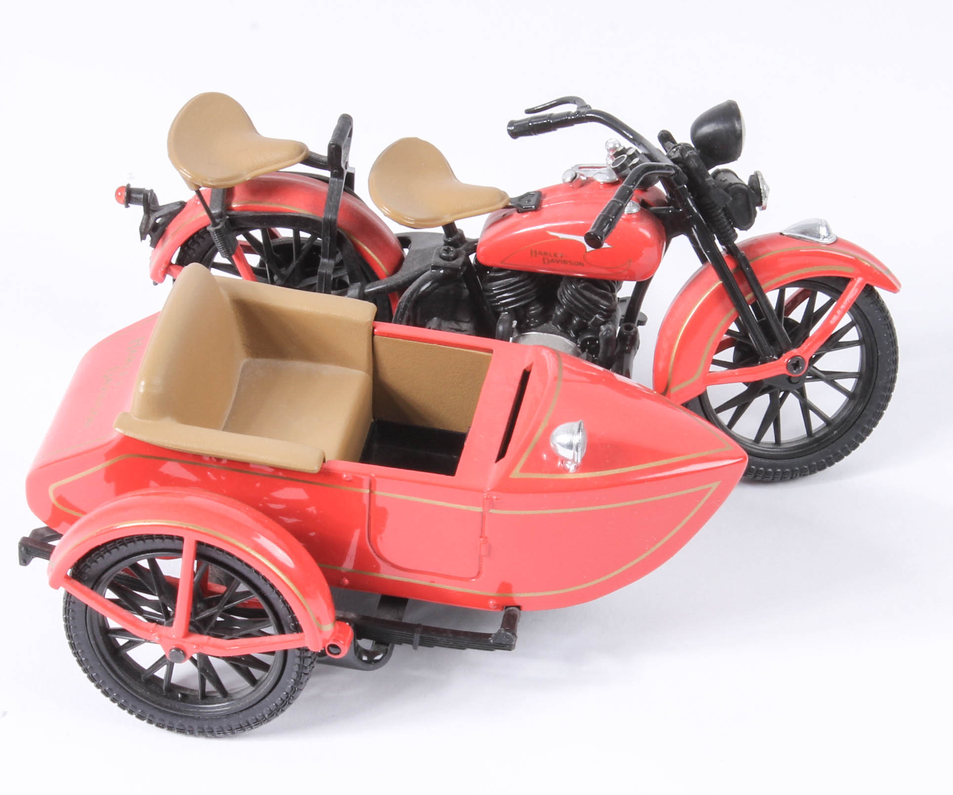 Assortment of Eight Harley-Davidson Die-Cast Coin Banks