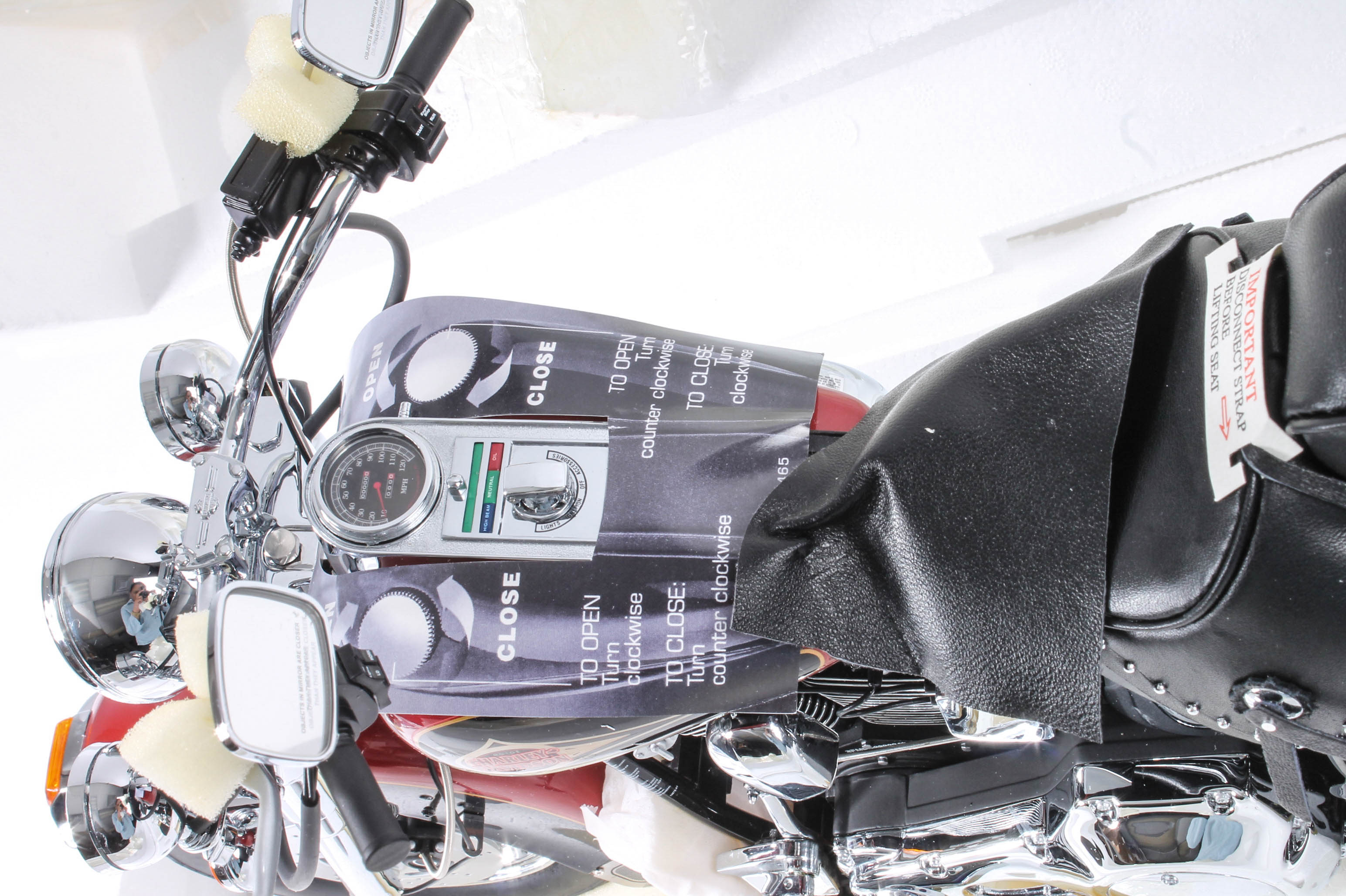 Franklin Mint 1:50-Scale Harley-Davidson "Heritage Softail Classic" Replica Model