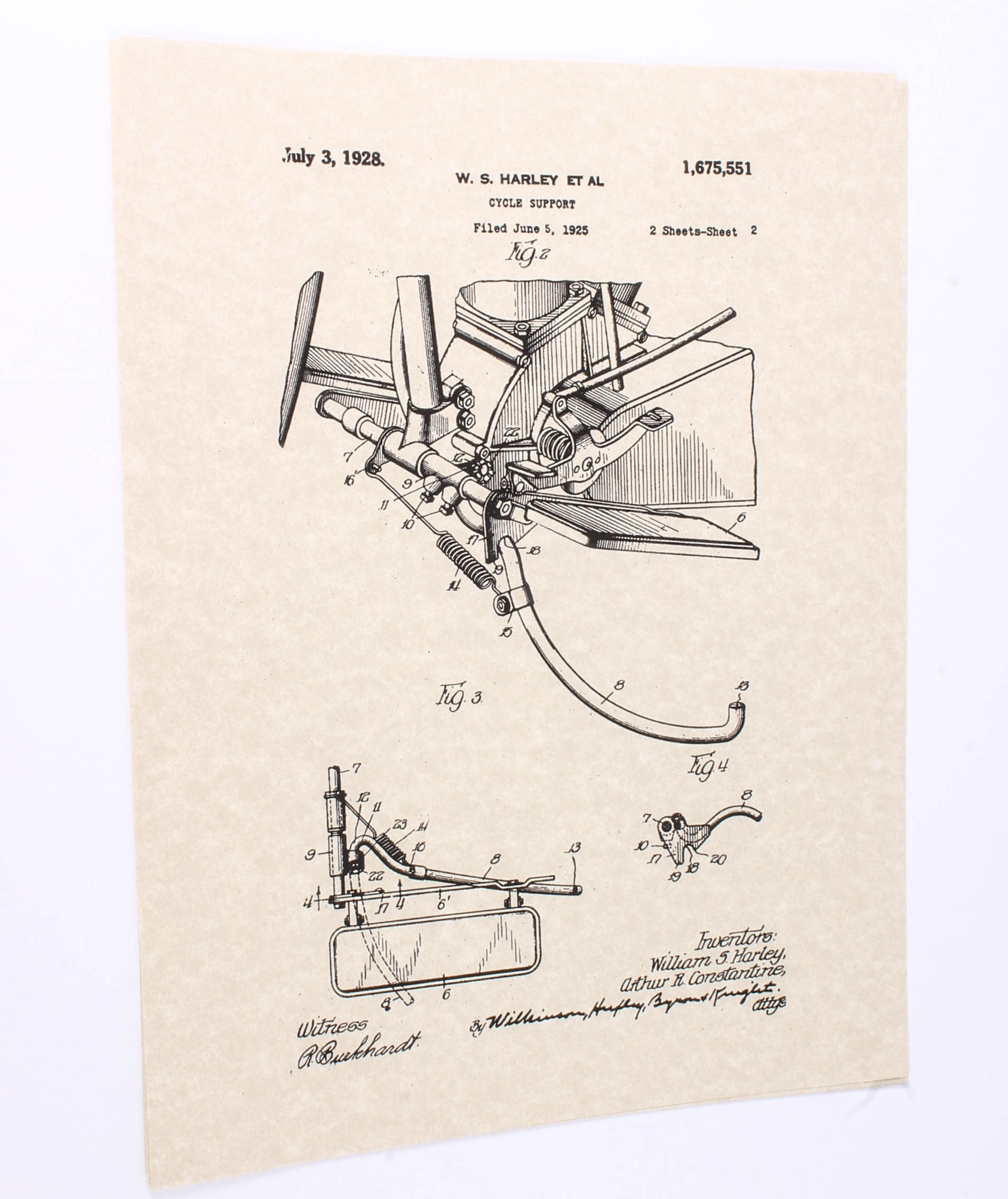 Harley-Davidson Motorcycle Prints and Motorcycle Accessories