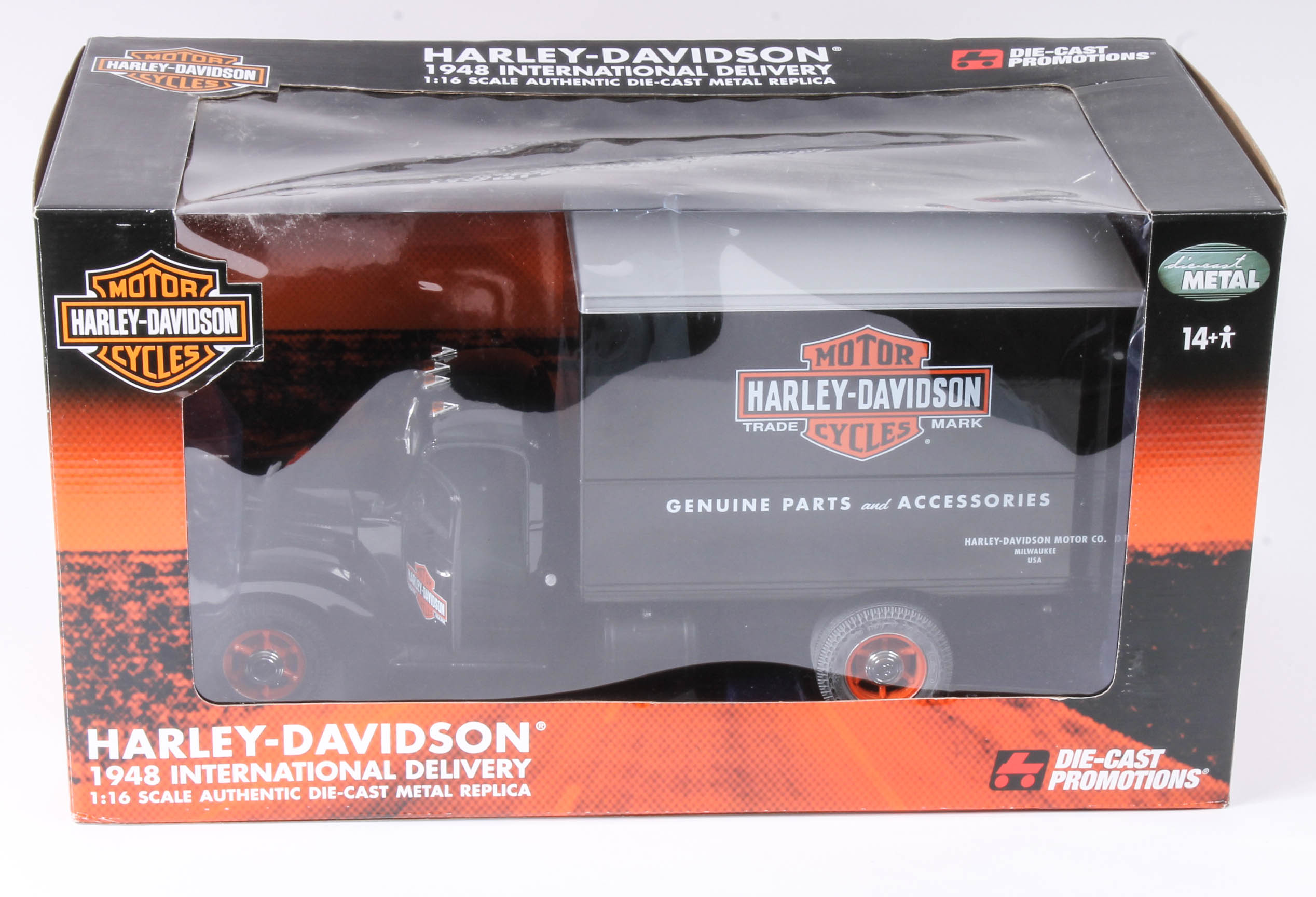 Harley-Davidson 1:16-Scale "1948 International Delivery Truck" Model Truck