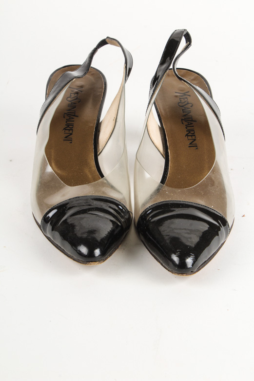 Yves Saint Laurent and Bruno Magli Heels