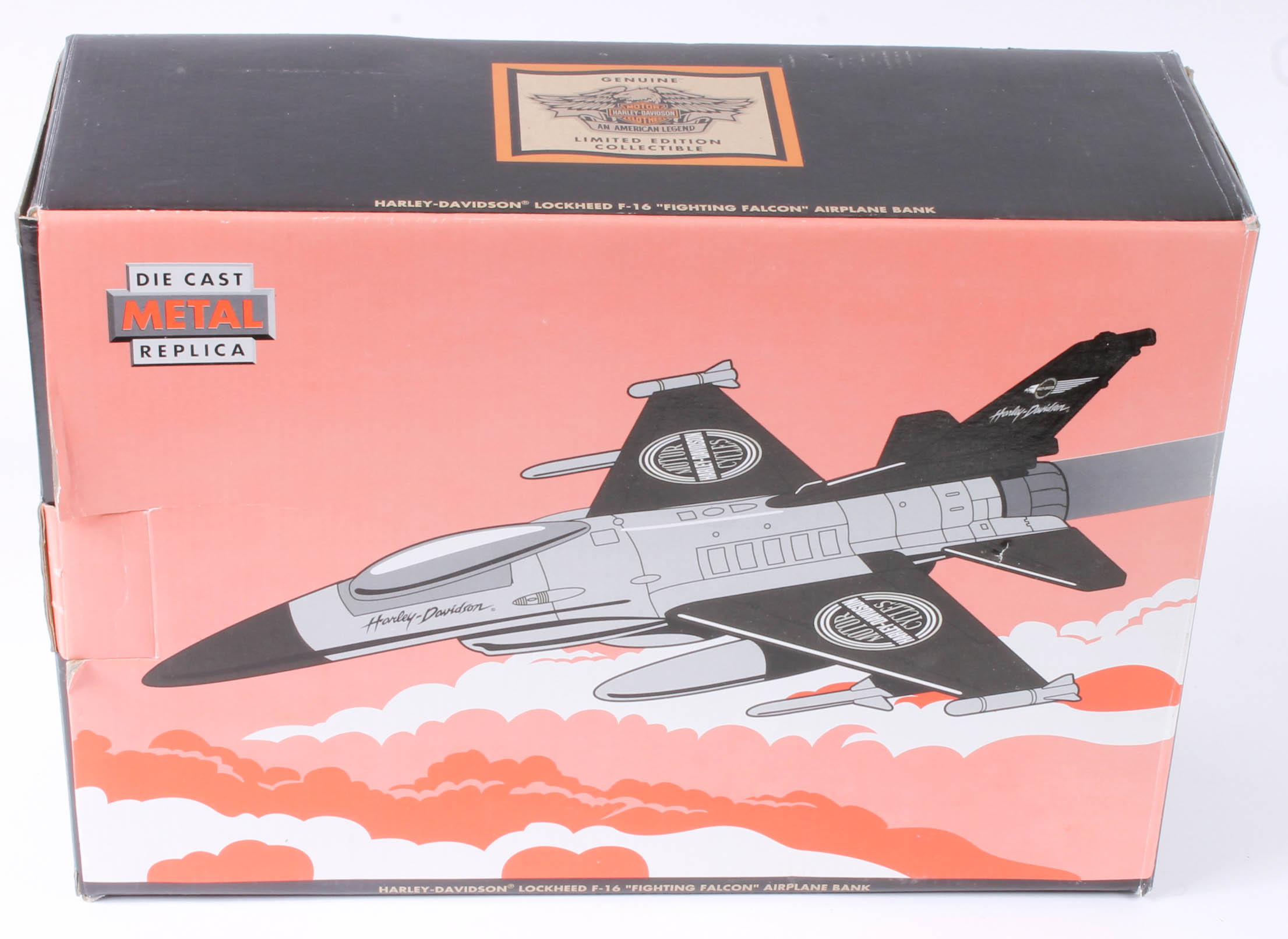 Harley-Davidson Die-Cast Replica Airplane Banks