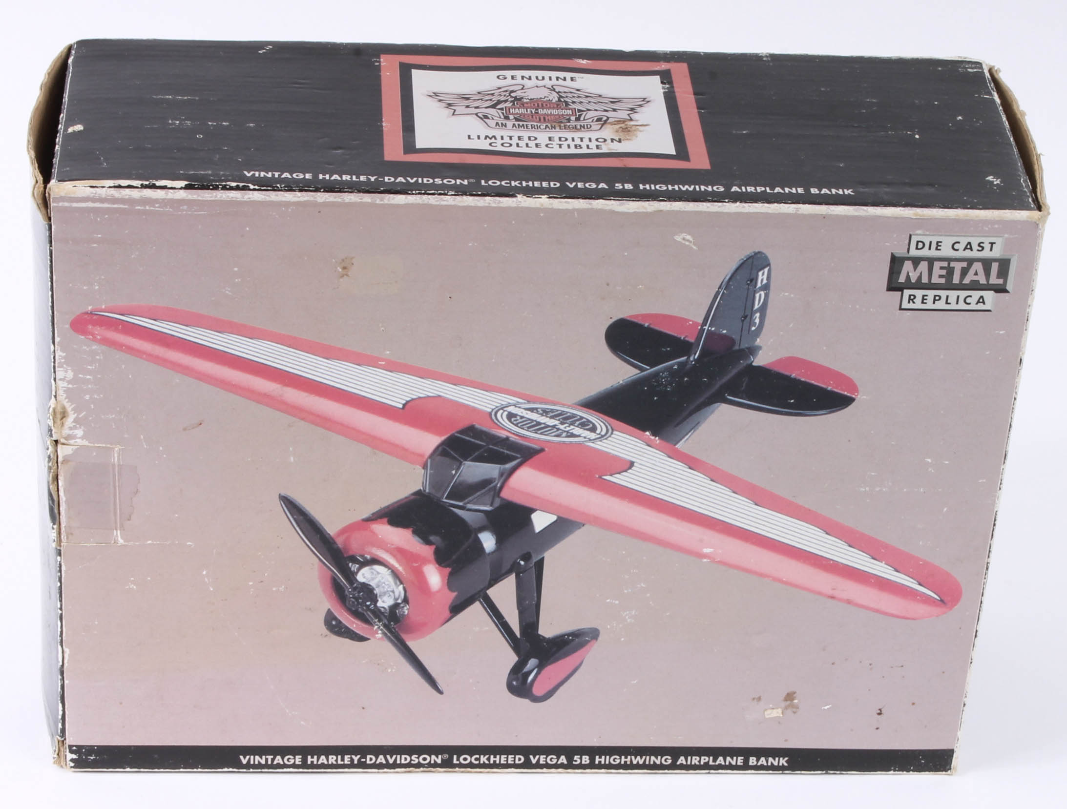 Harley-Davidson Die-Cast Replica Airplane Banks