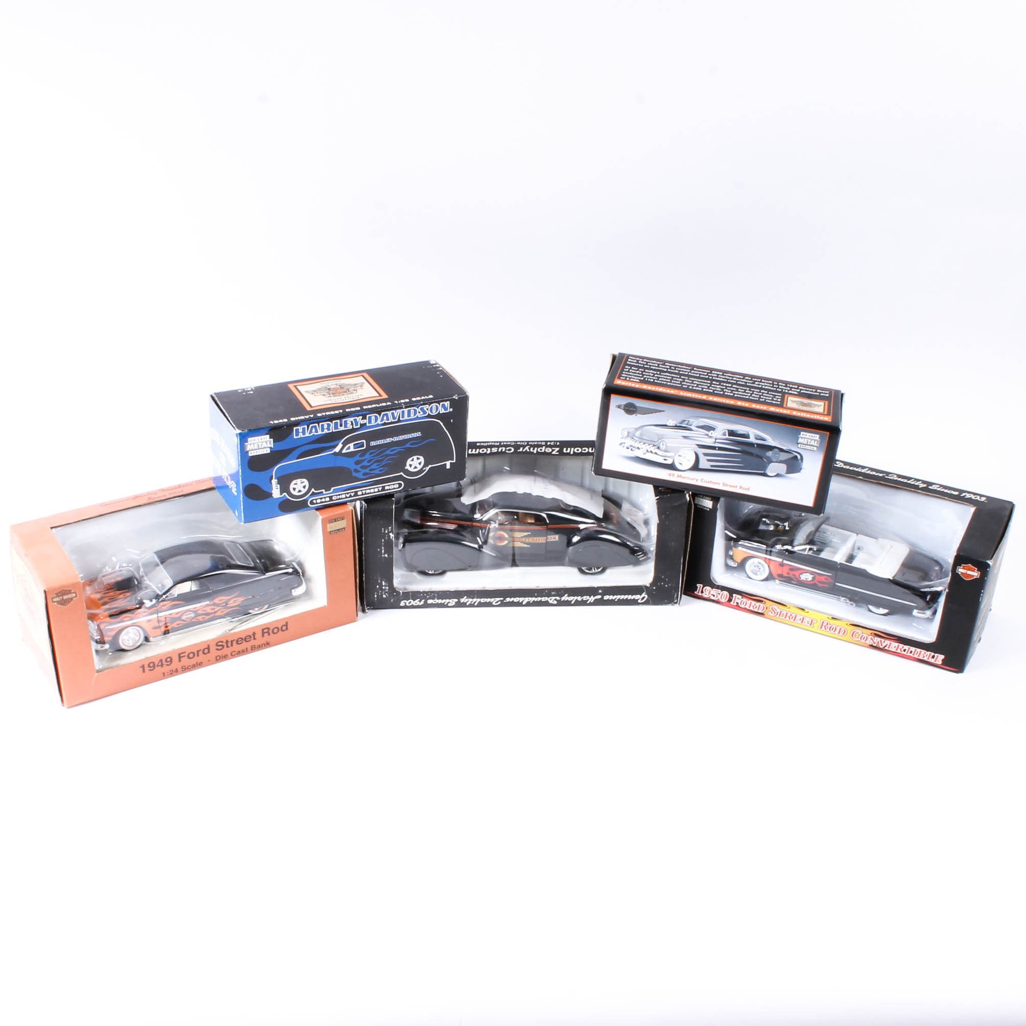 Harley-Davidson Die-Cast Replica Street Rod Models