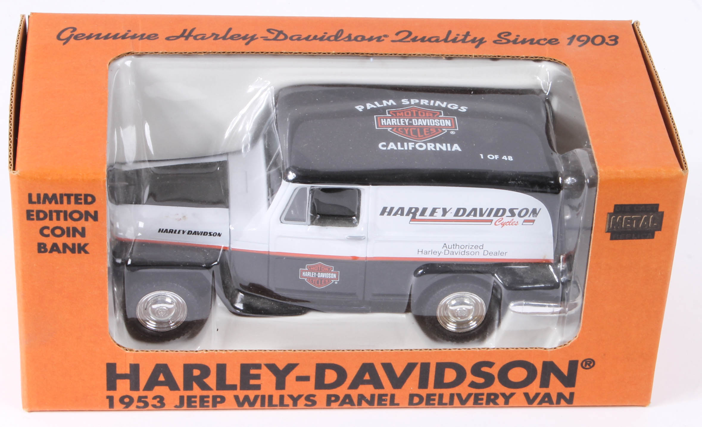 Harley-Davidson Branded Die-Cast Coin Banks