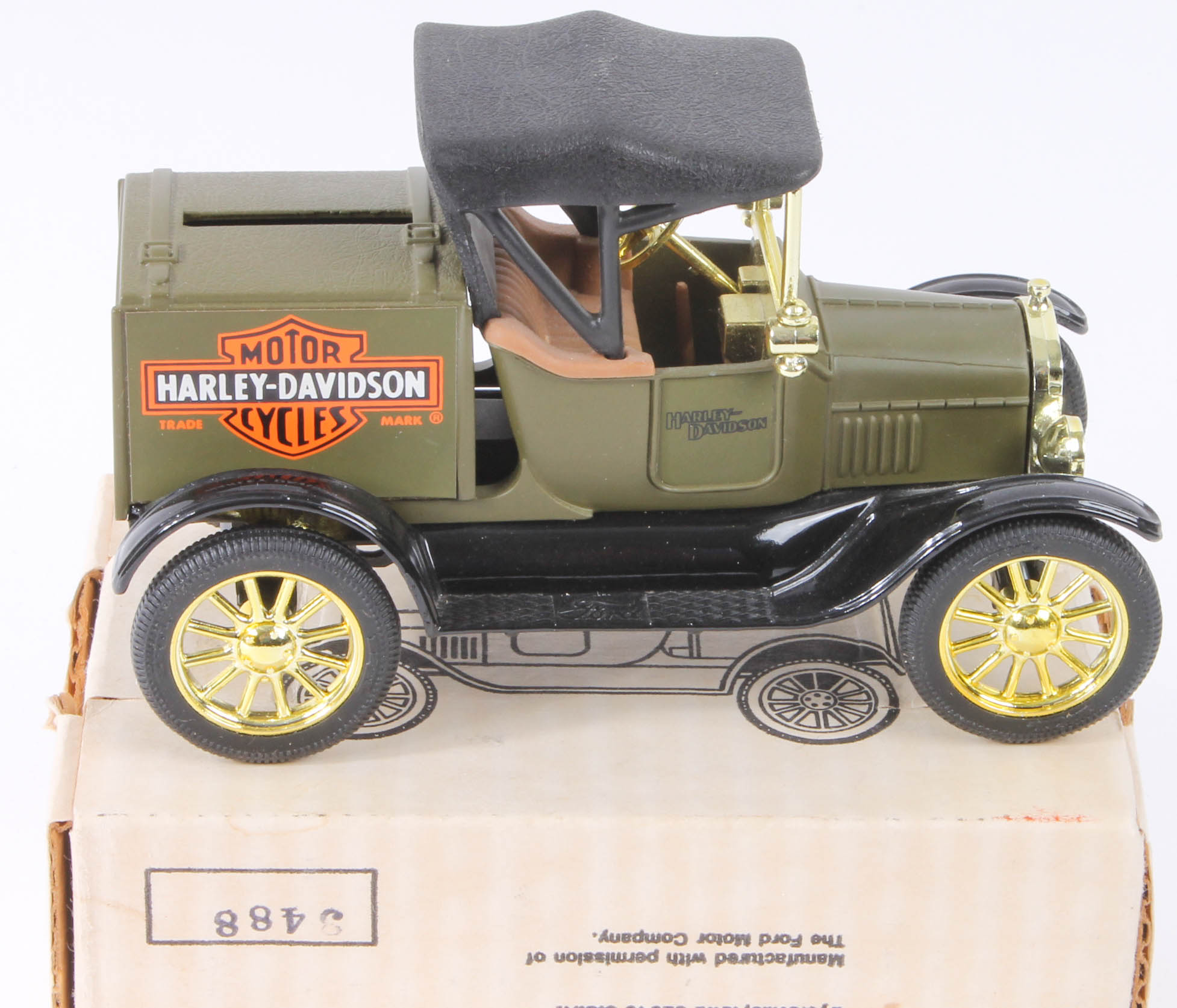 Harley-Davidson Die-Cast Coin Banks