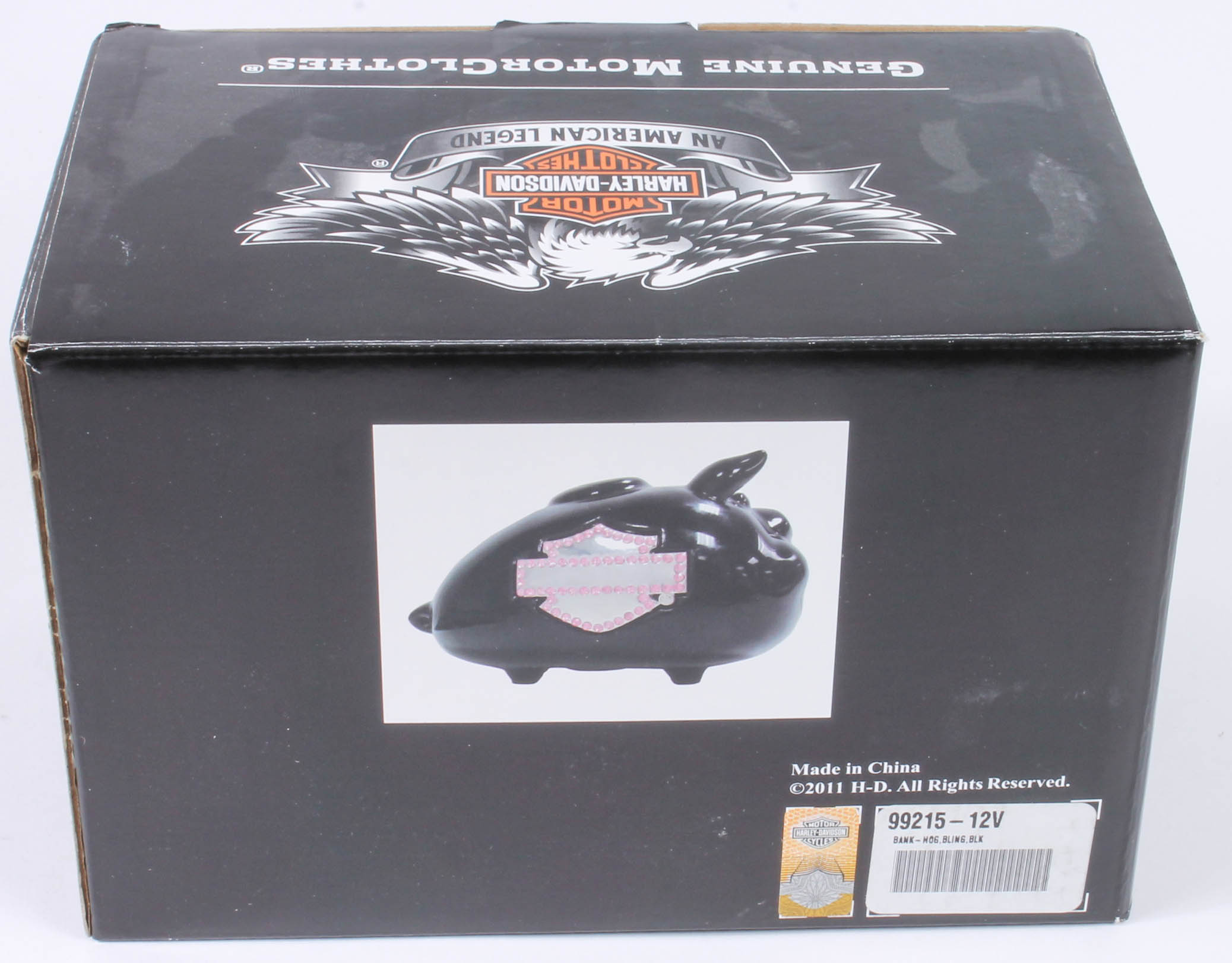 Four Harley-Davidson Collector Hog Coin Banks