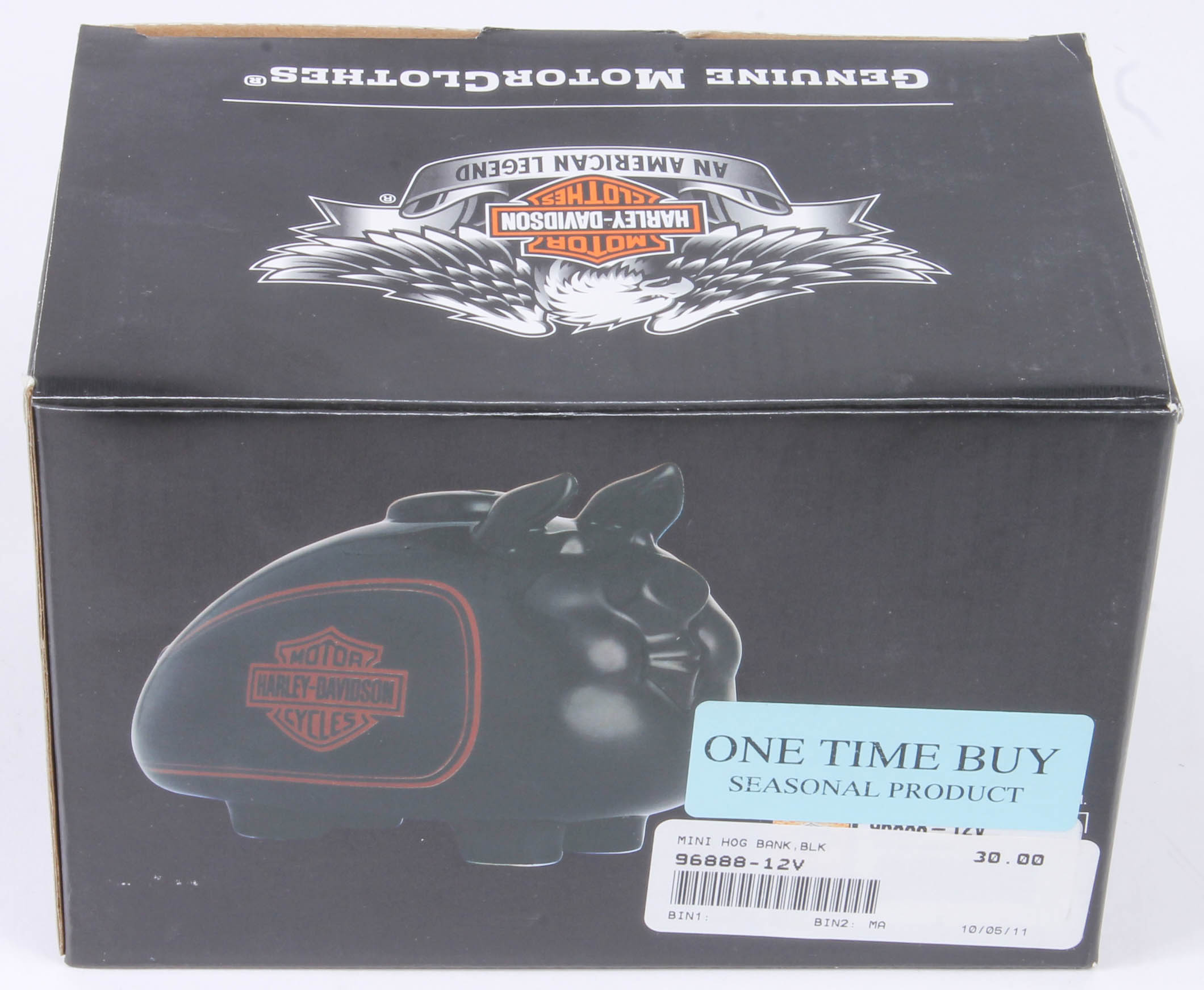 Four Harley-Davidson Collector Hog Coin Banks