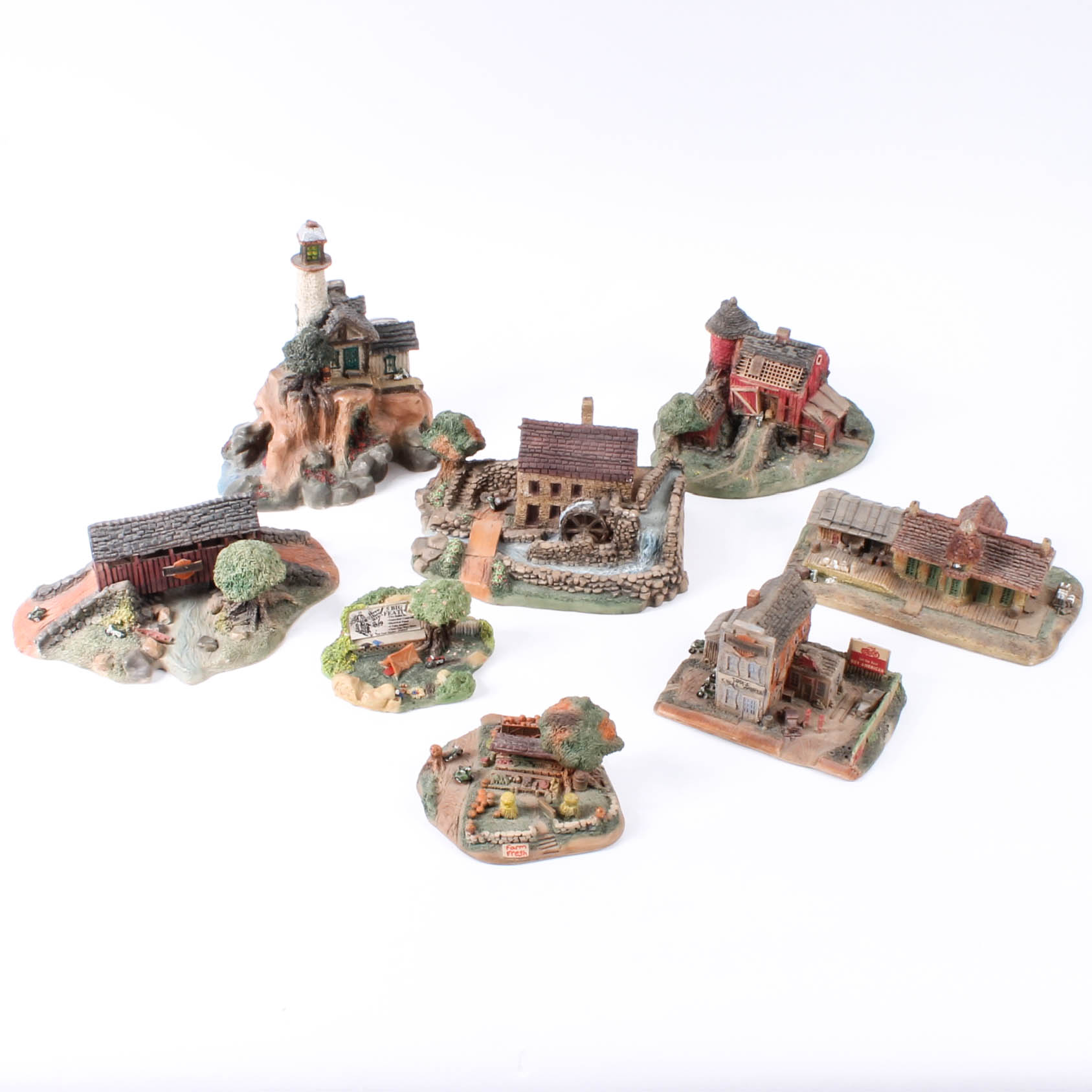 Collection of Country Road Collectibles Figurines