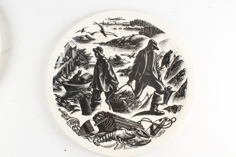 Wedgwood "New England Industries Ceramic Plates