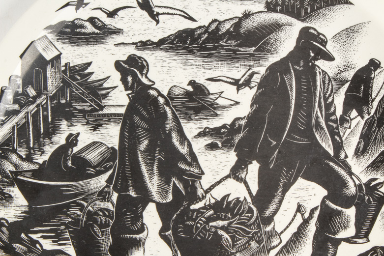 Wedgwood "New England Industries Ceramic Plates