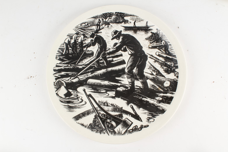 Wedgwood "New England Industries Ceramic Plates