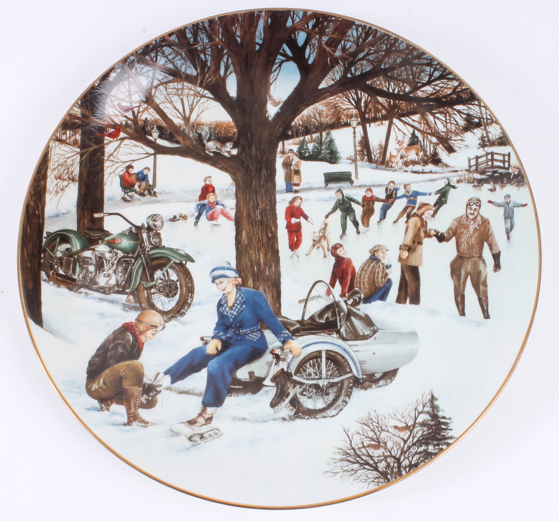 Harley-Davidson Christmas Plate Collection
