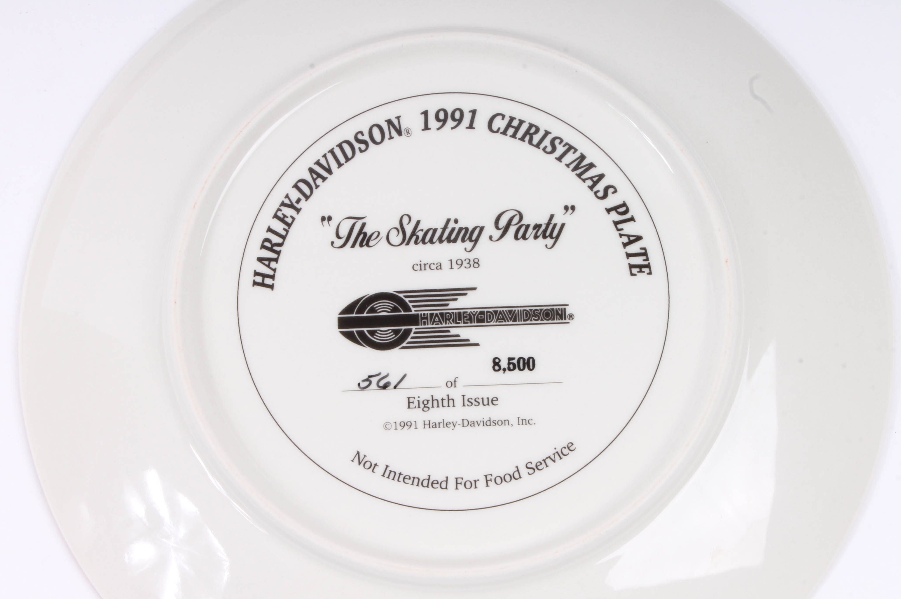 Harley-Davidson Christmas Plate Collection