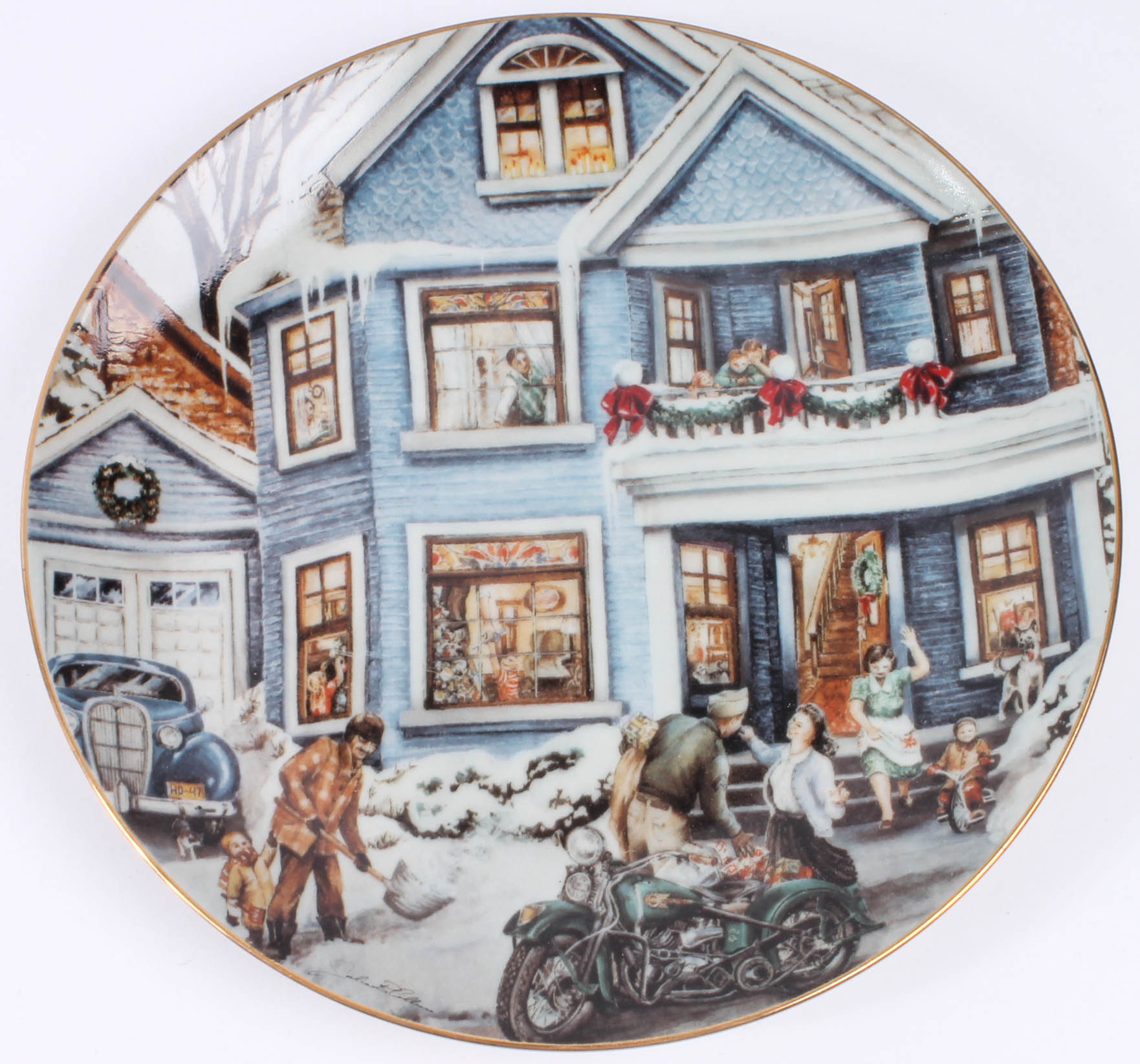 Harley-Davidson Christmas Plate Collection