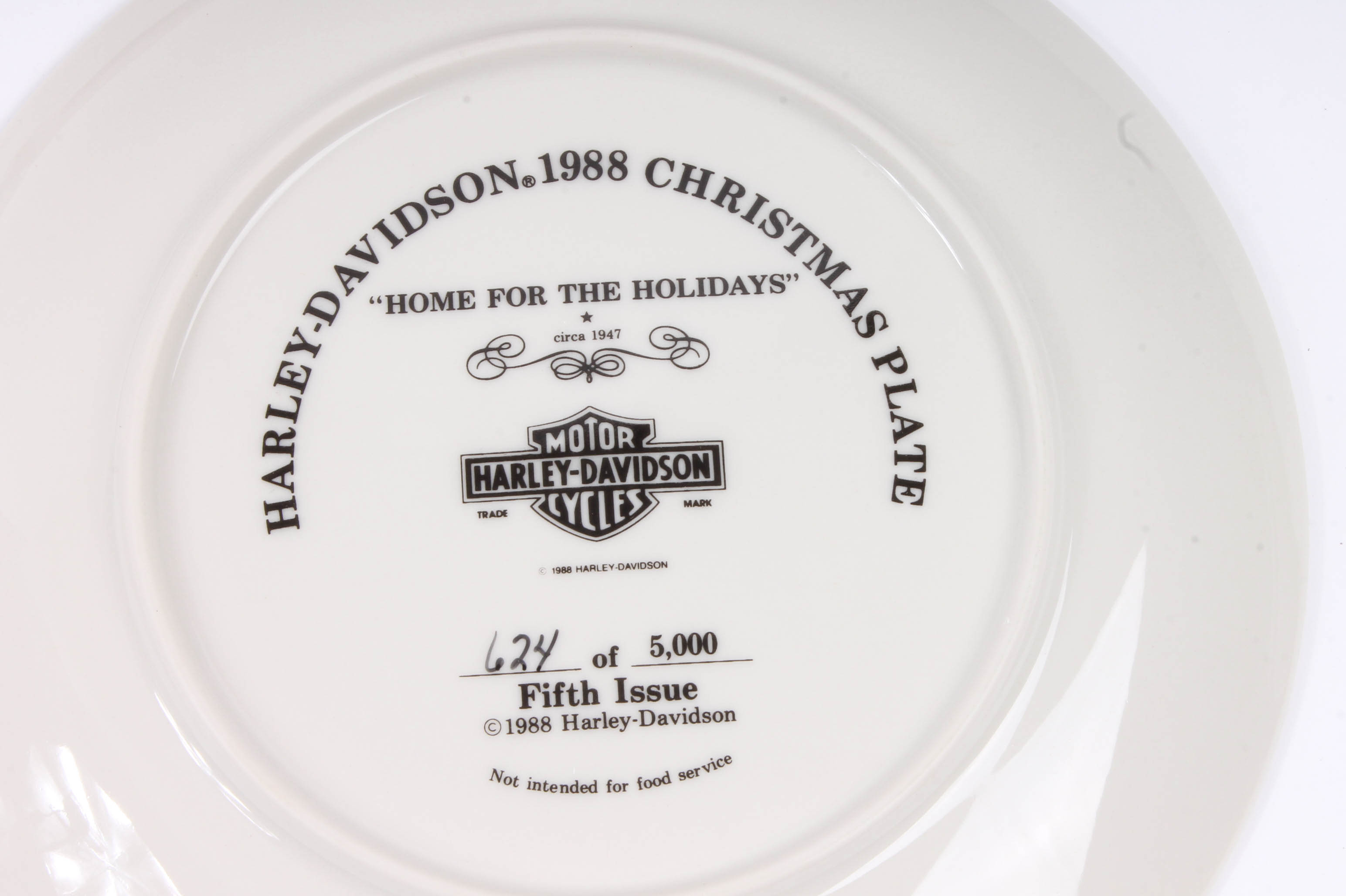 Harley-Davidson Christmas Plate Collection