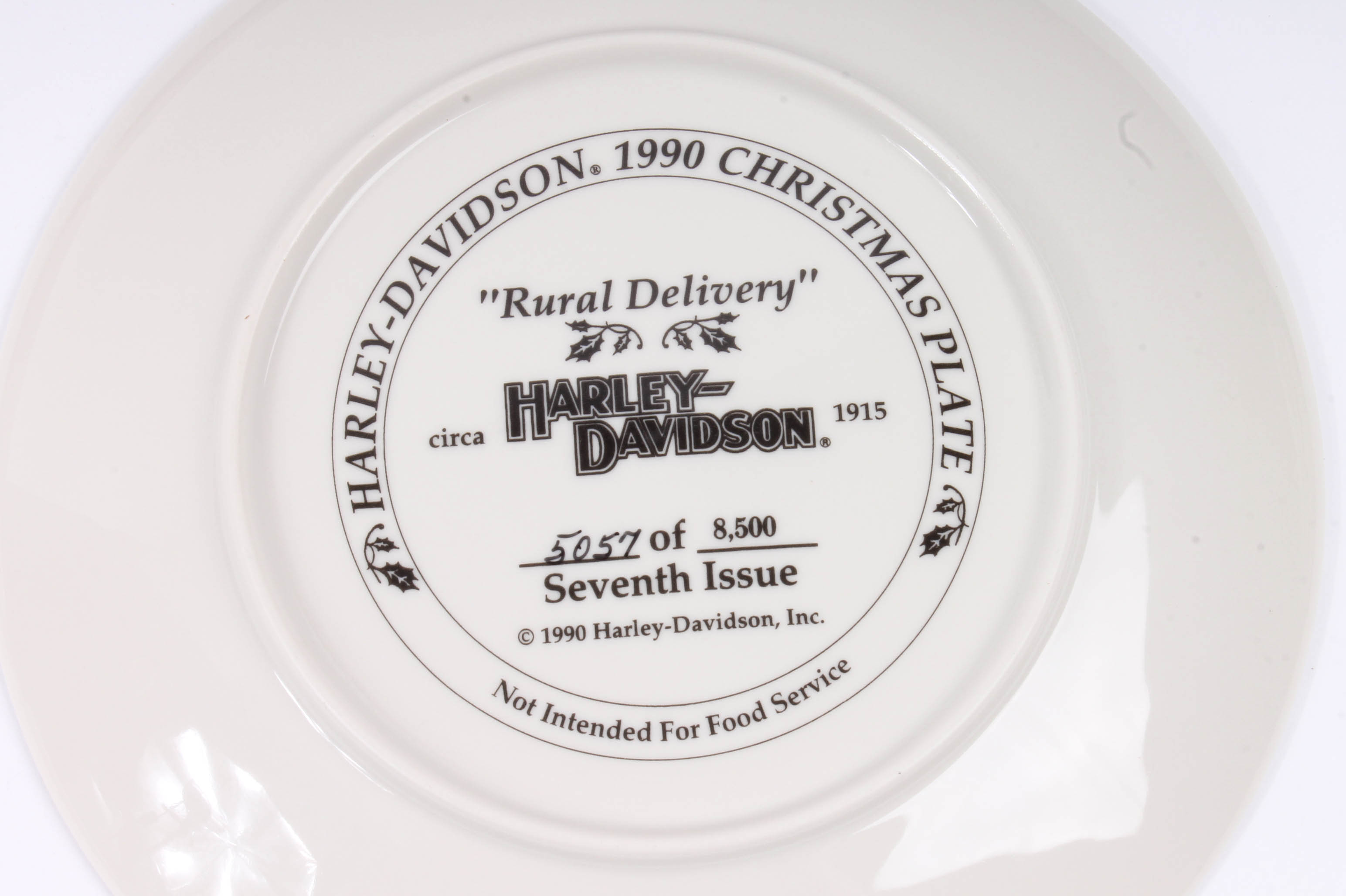 Harley-Davidson Christmas Plate Collection