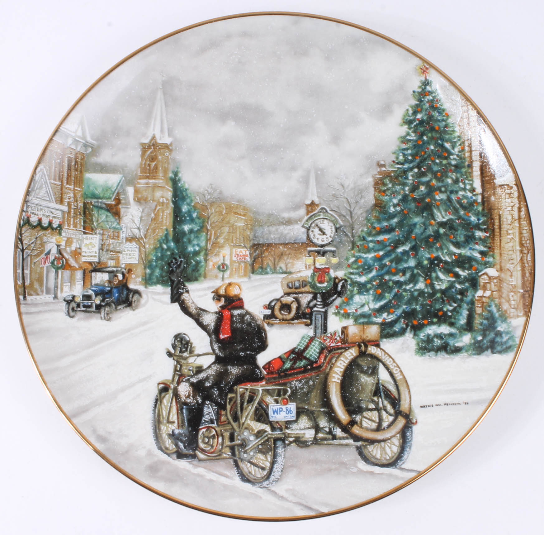 Harley-Davidson Christmas Plate Collection