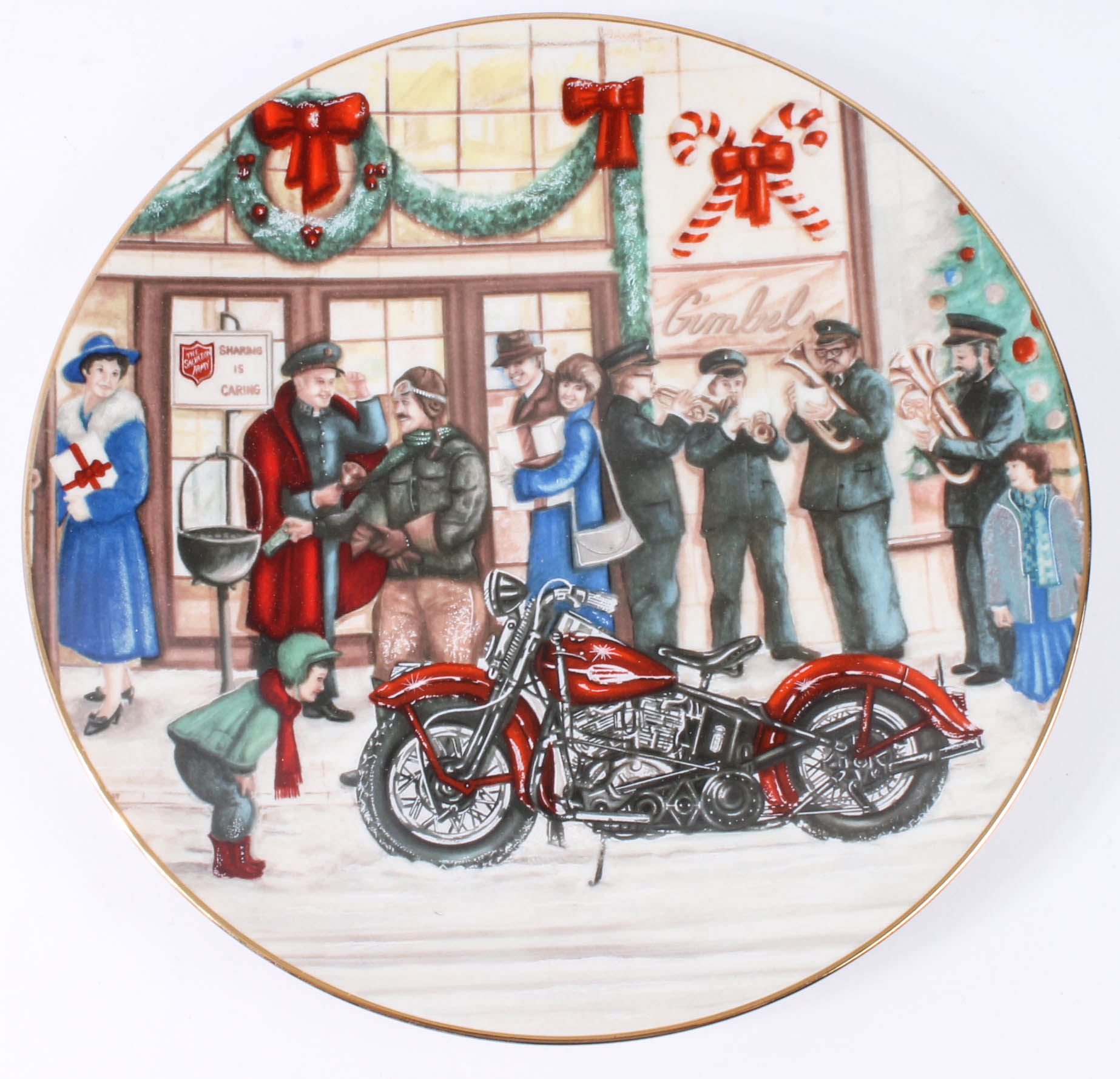 Harley-Davidson Christmas Plate Collection