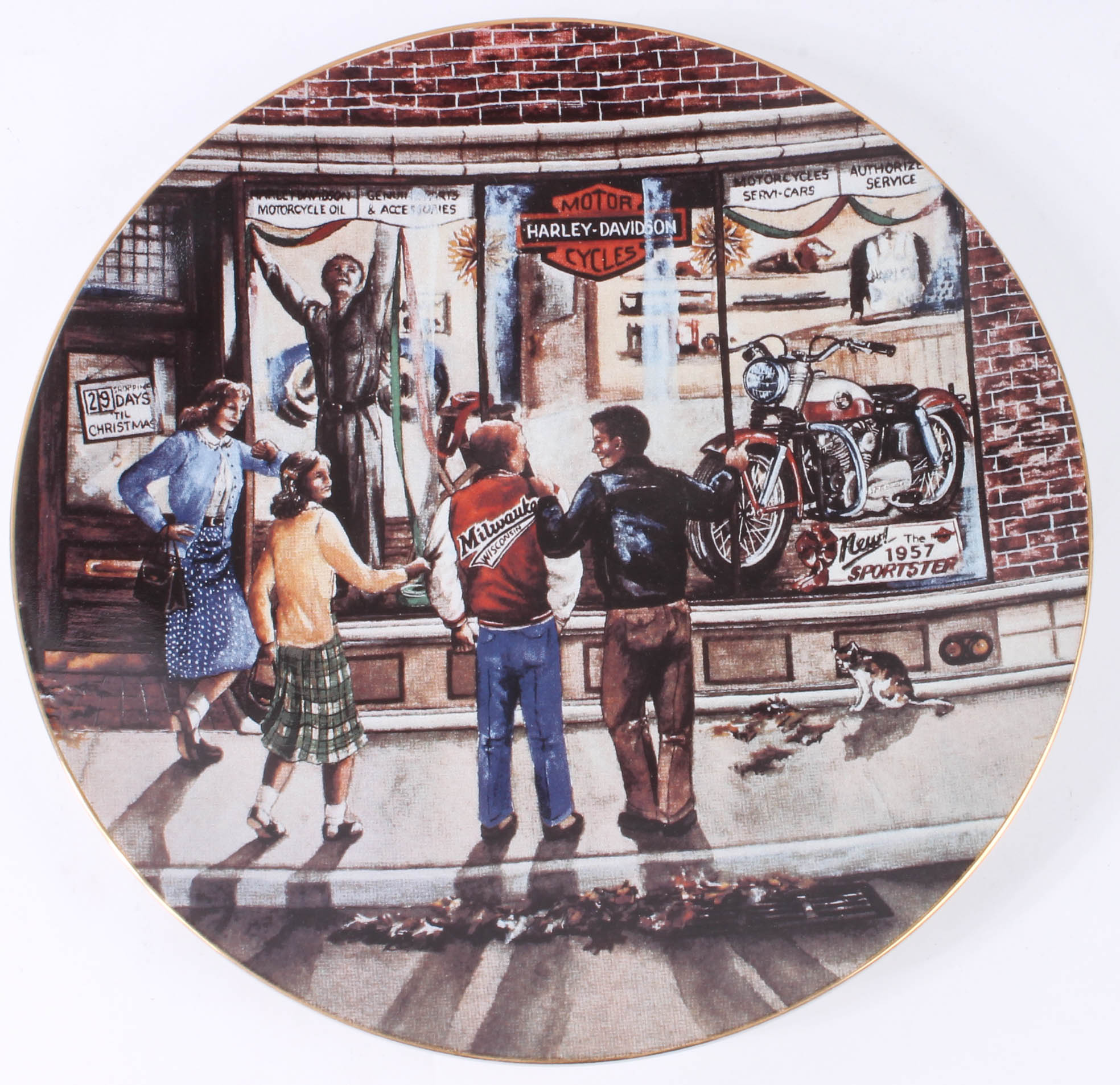 Harley-Davidson Christmas Plate Collection