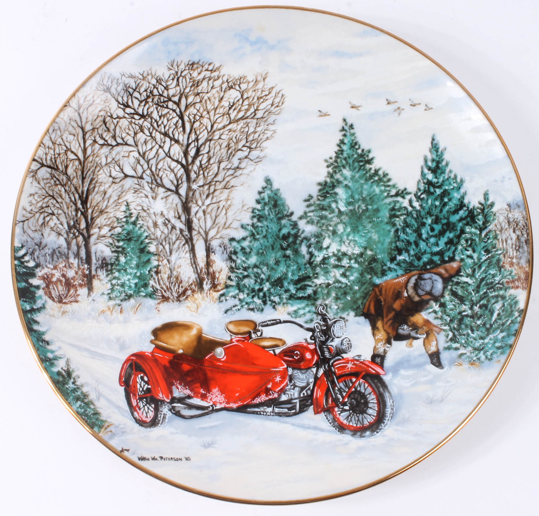 Harley-Davidson Christmas Plate Collection