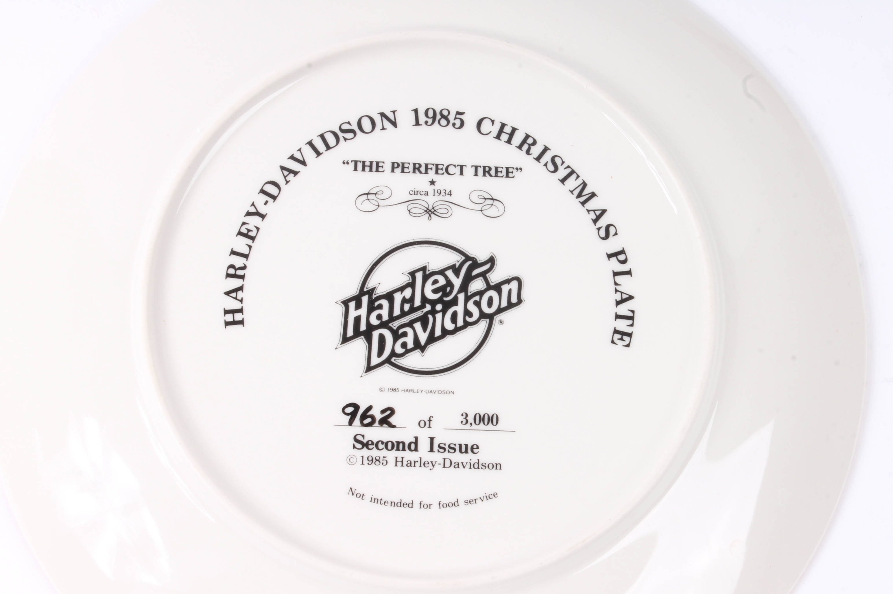 Harley-Davidson Christmas Plate Collection