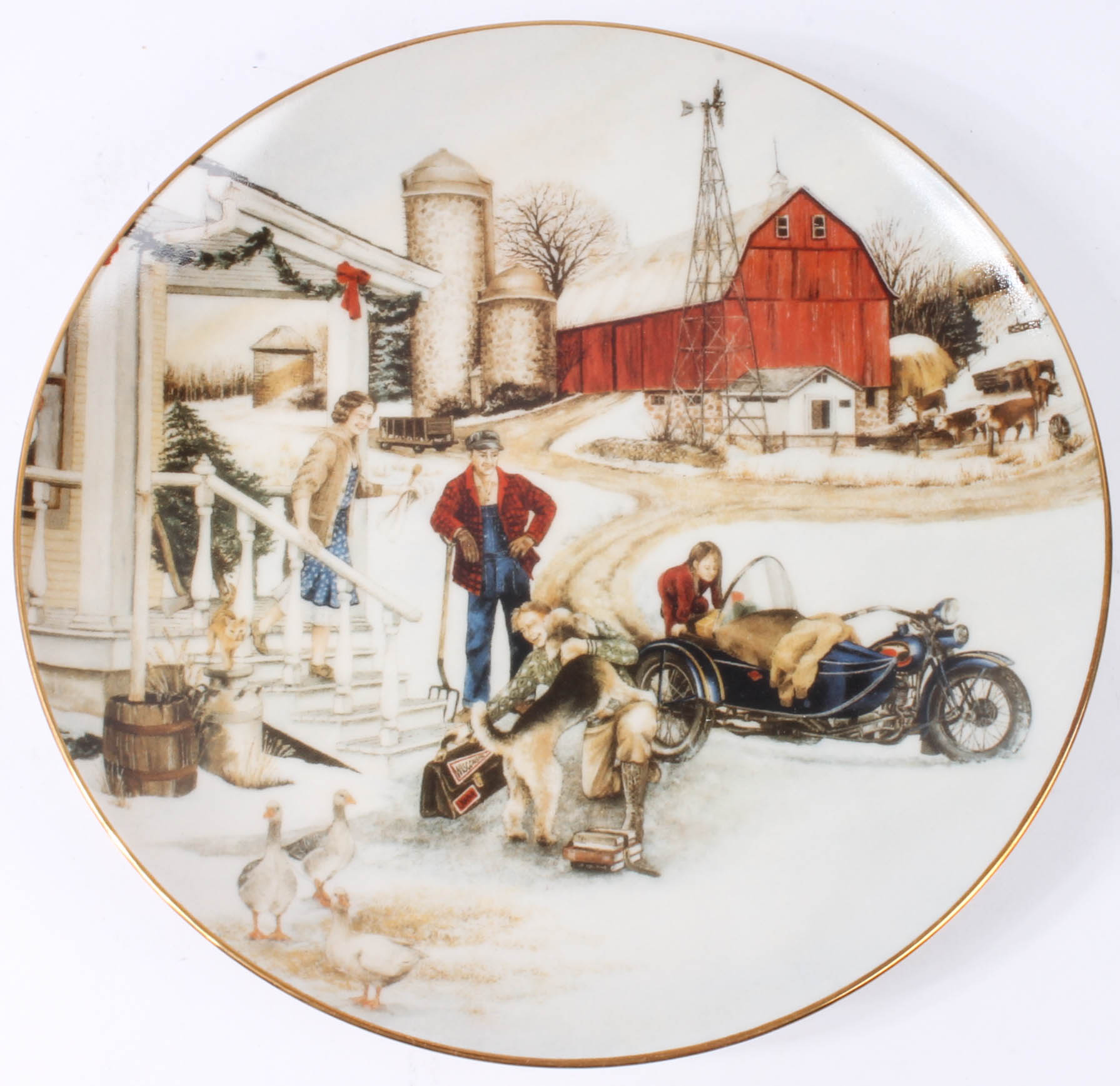 Harley-Davidson Christmas Plate Collection