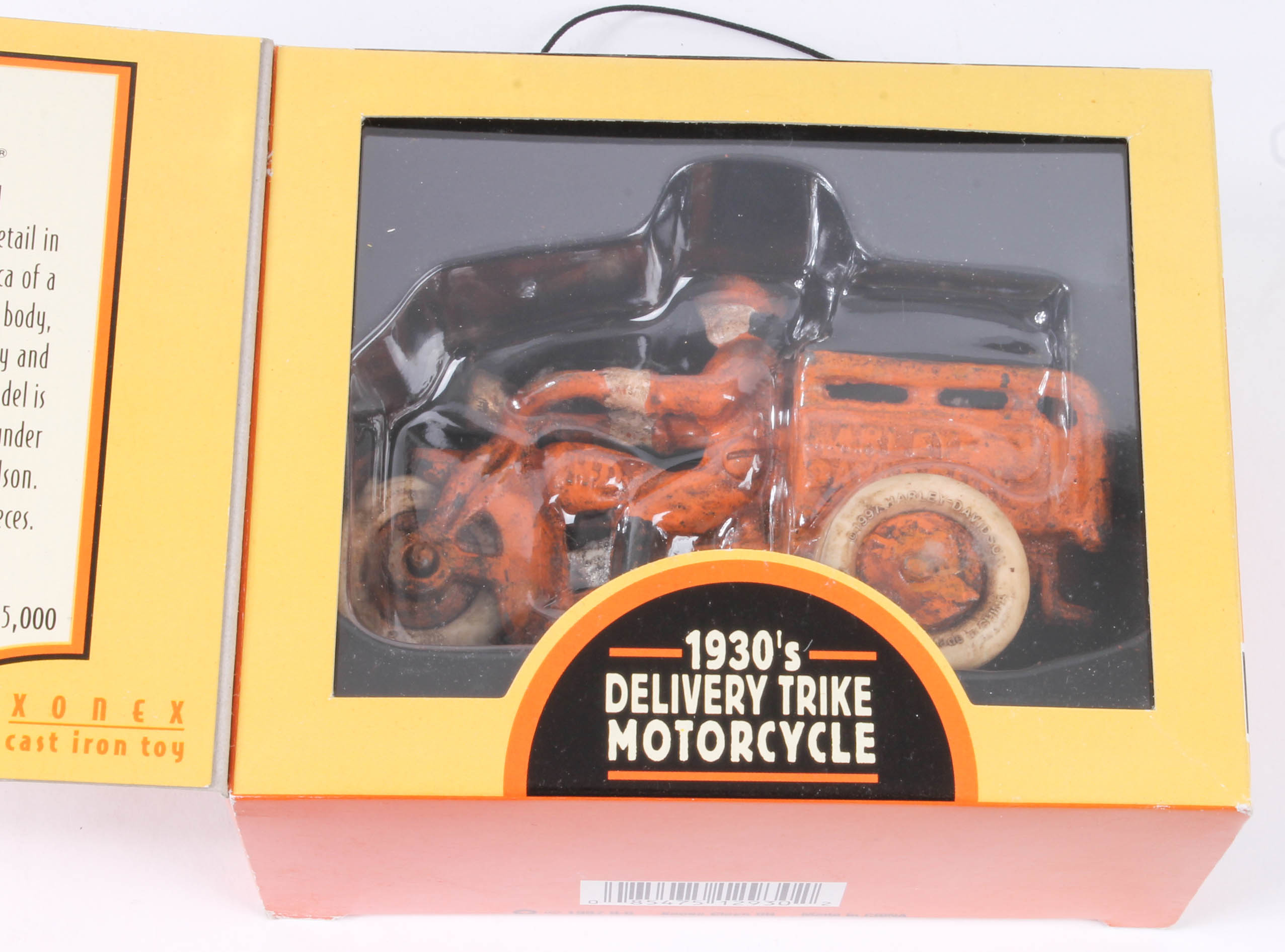 Four Harley-Davidson Die-Cast Collectible Model Vehicles