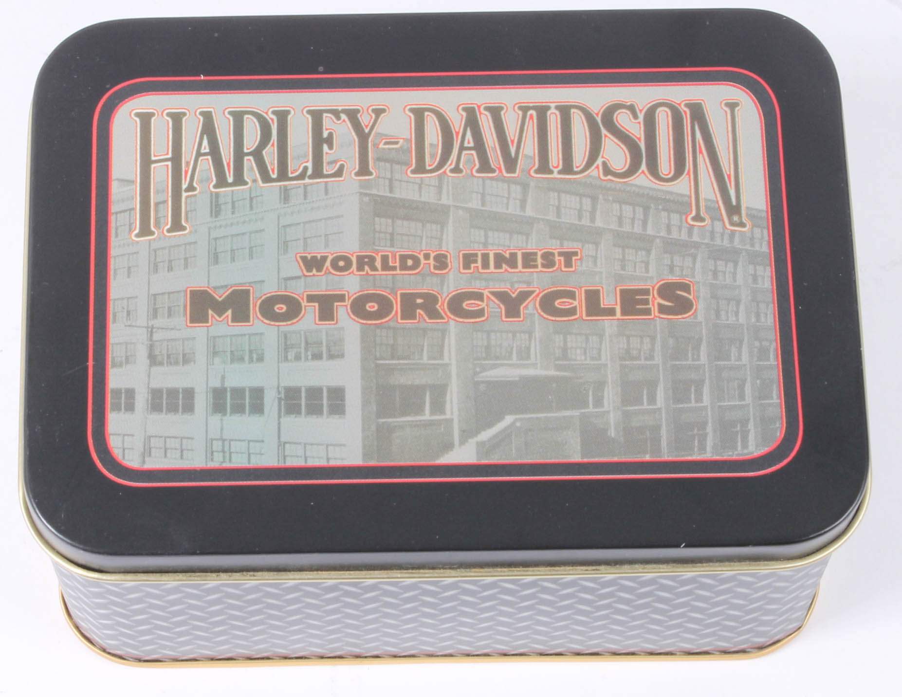 Four Harley-Davidson Die-Cast Collectible Model Vehicles