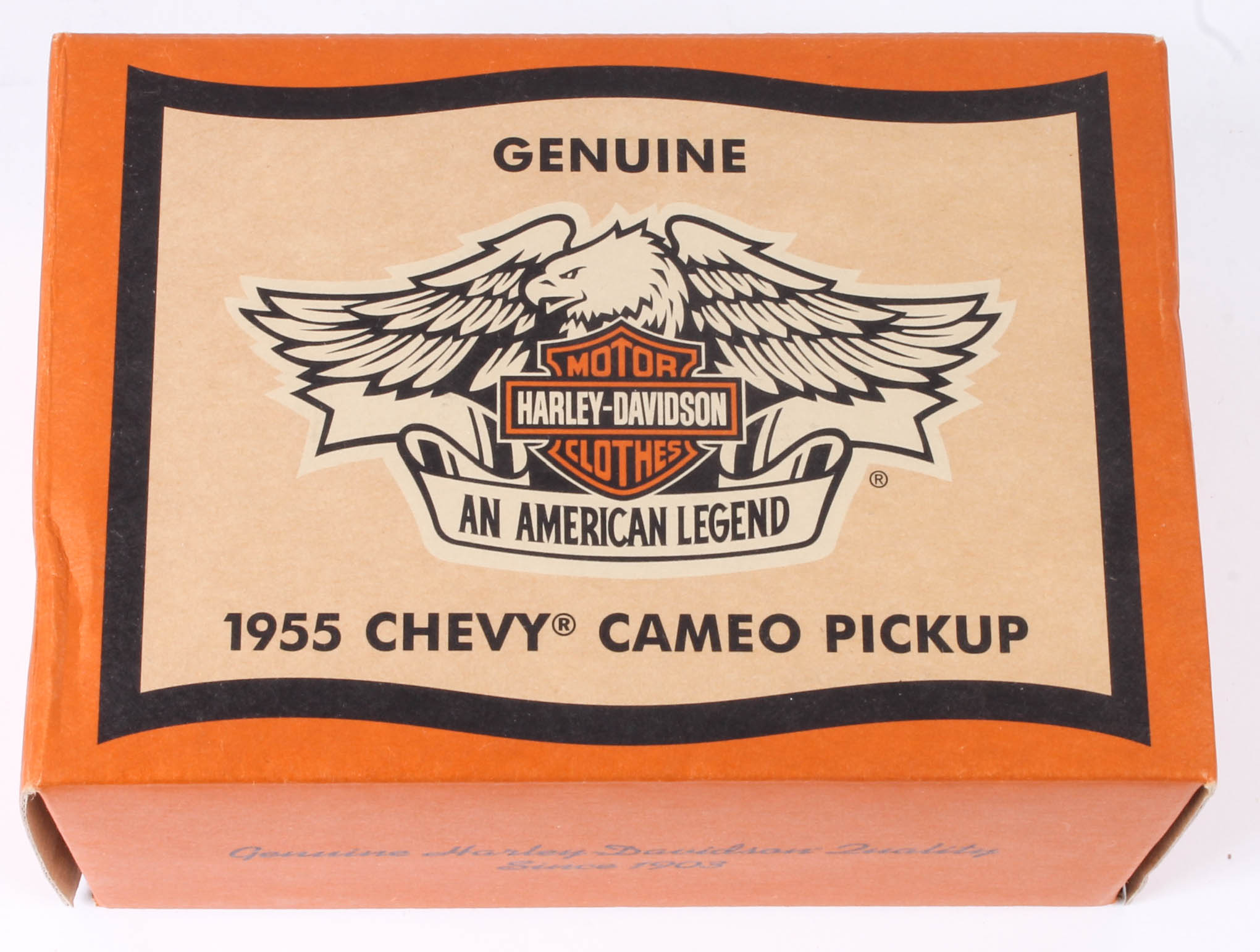Four Harley-Davidson Die-Cast Collectible Model Vehicles