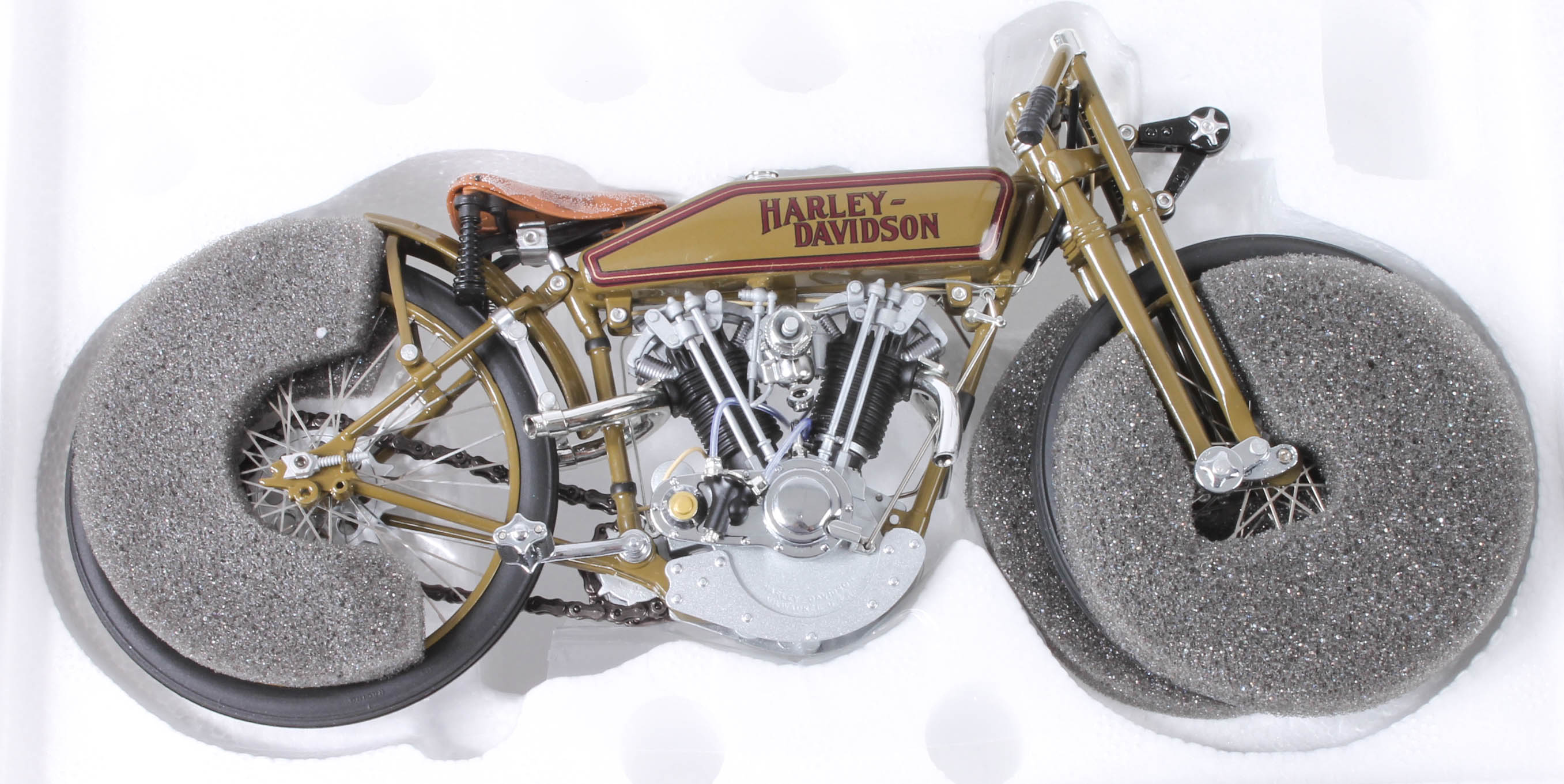 Five Harley-Davidson Replica Model Vehicles