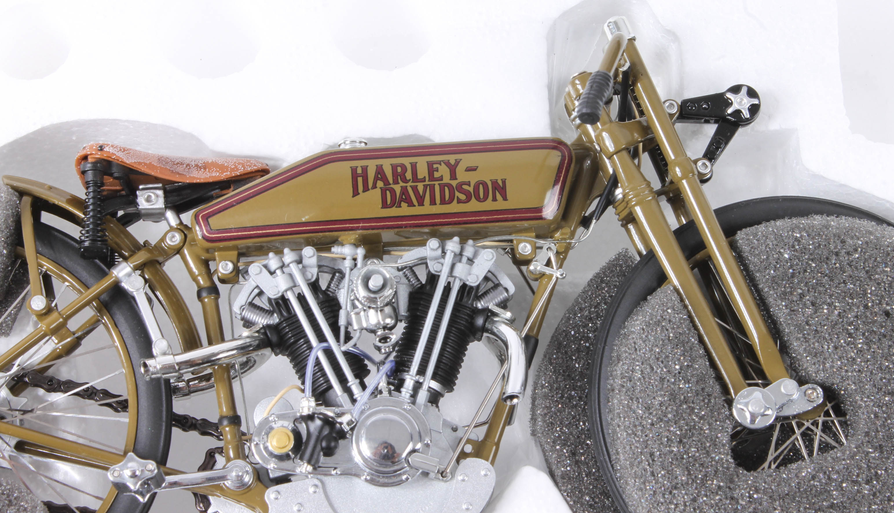 Five Harley-Davidson Replica Model Vehicles