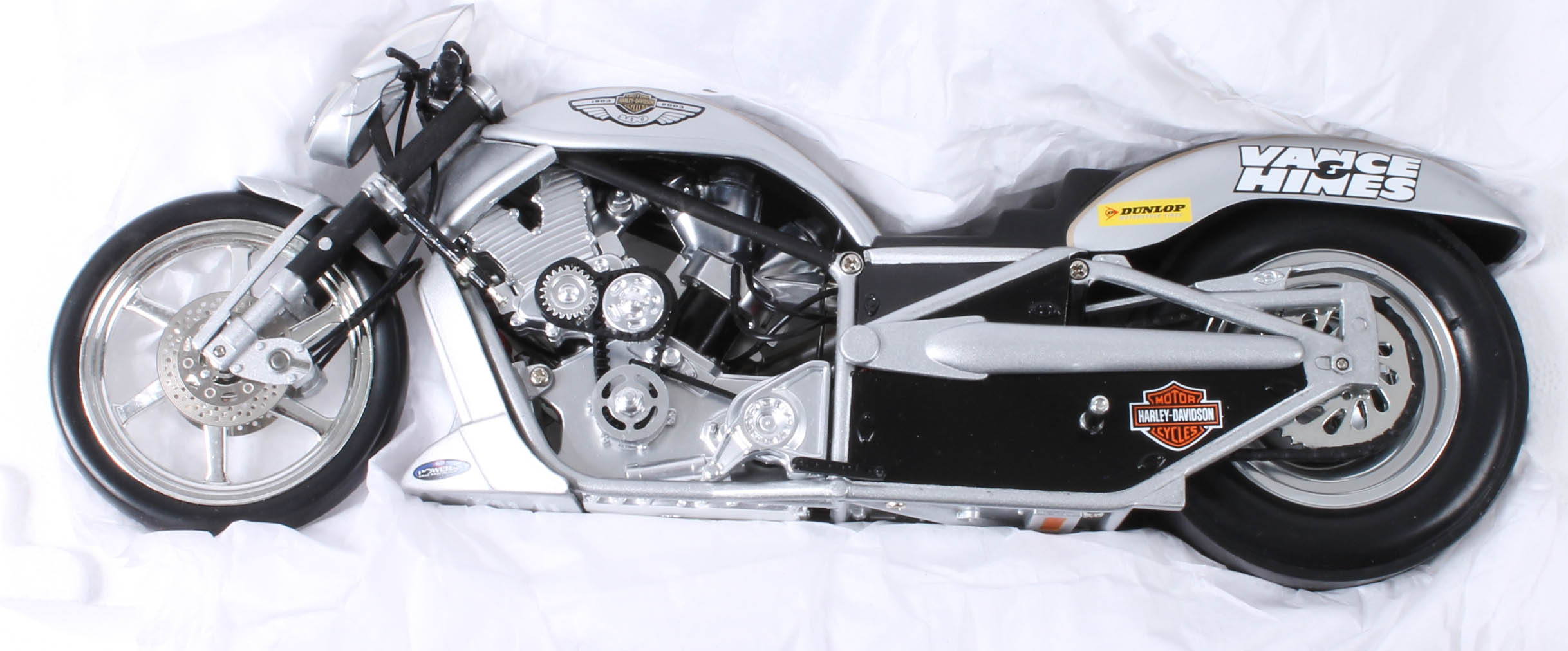 Five Harley-Davidson Replica Model Vehicles