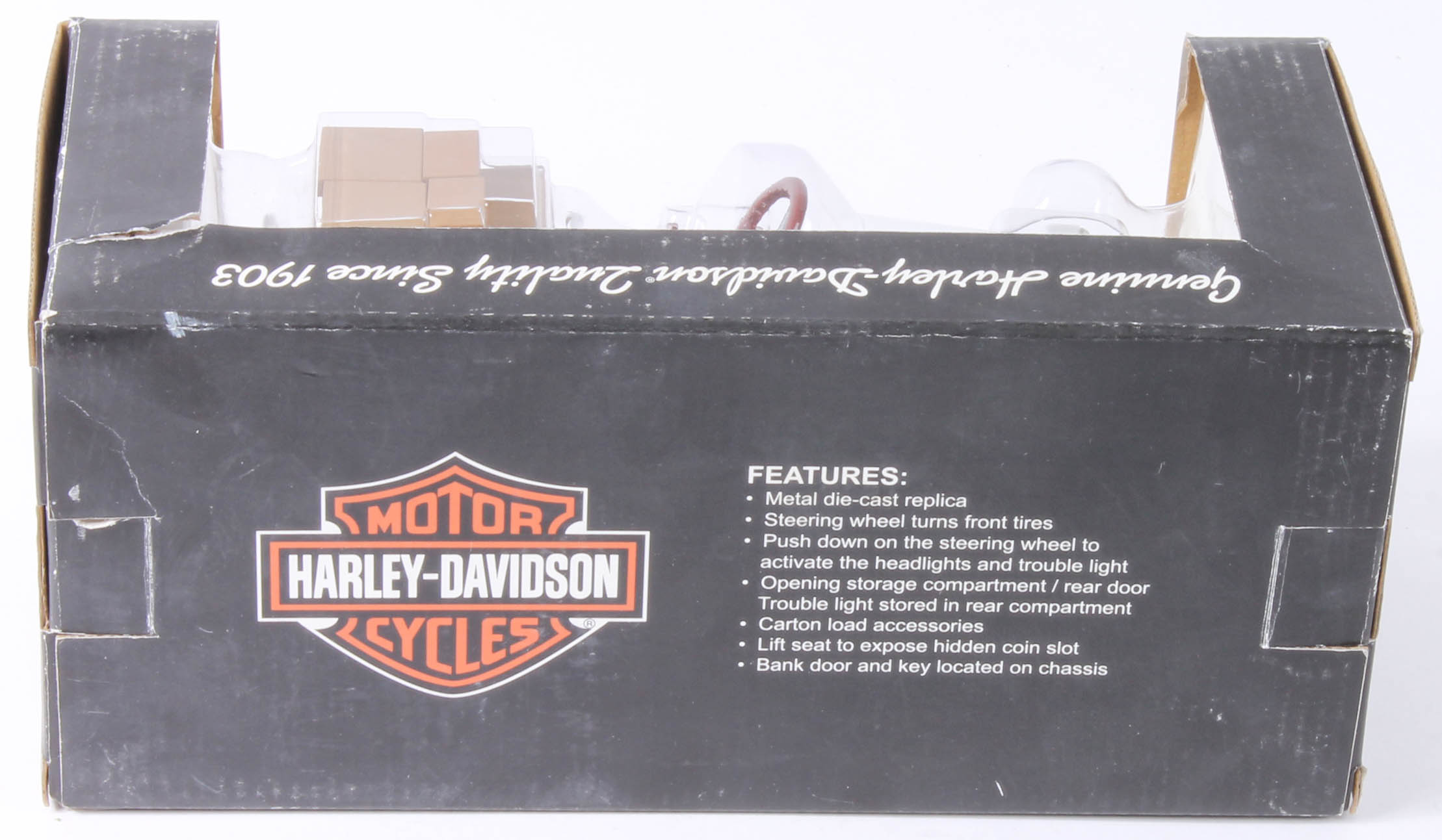 Five Harley-Davidson Replica Model Vehicles