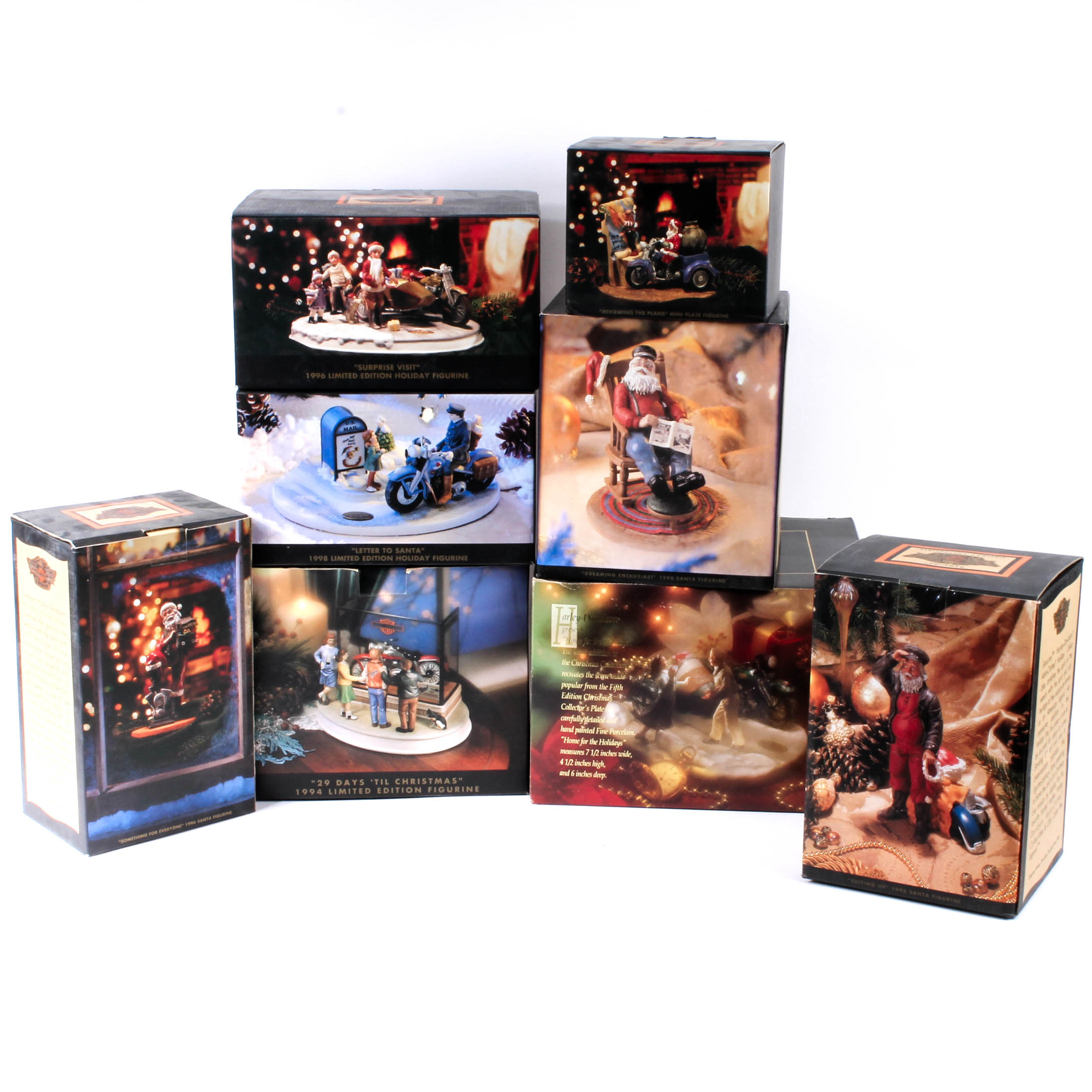 Harley-Davidson Christmas Figurine Collection