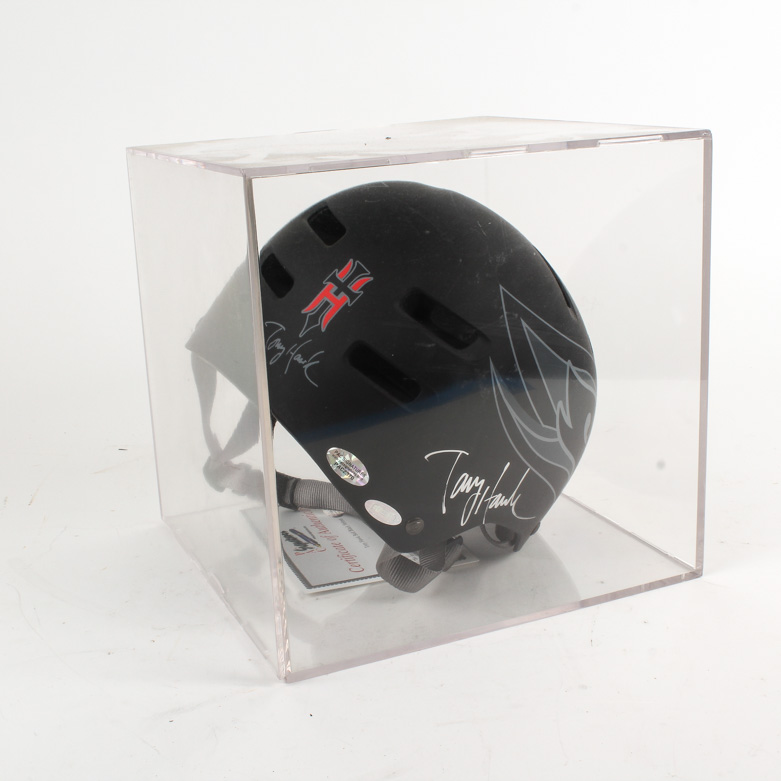 Tony Hawk Signed Skate Helmet