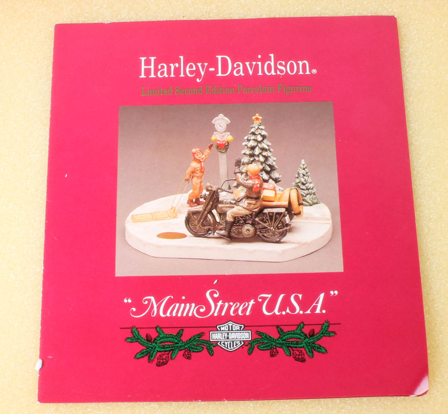 Assortment of Harley-Davidson Christmas Figurines
