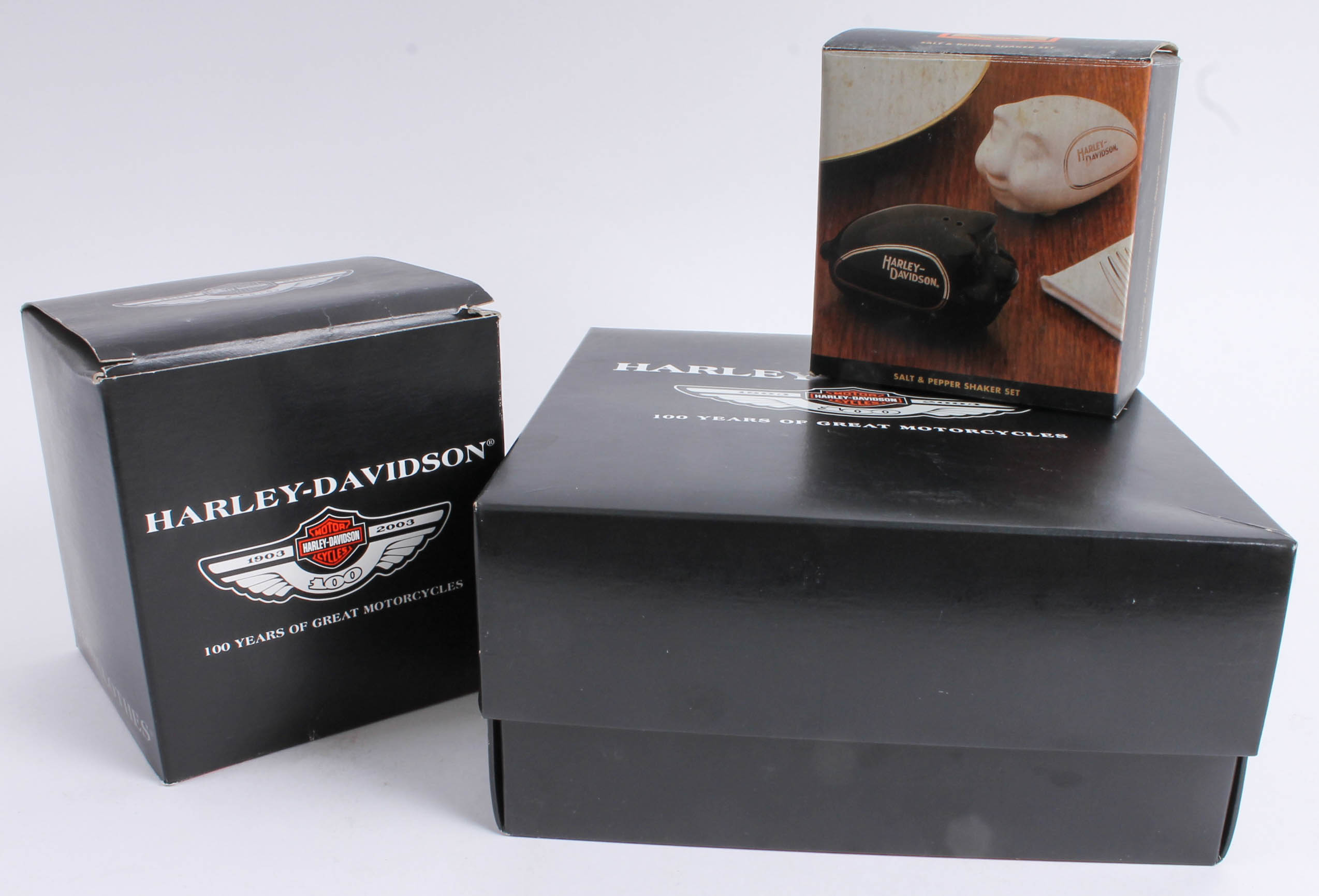 Harley-Davidson Tableware Featuring 100th Anniversary Glasses
