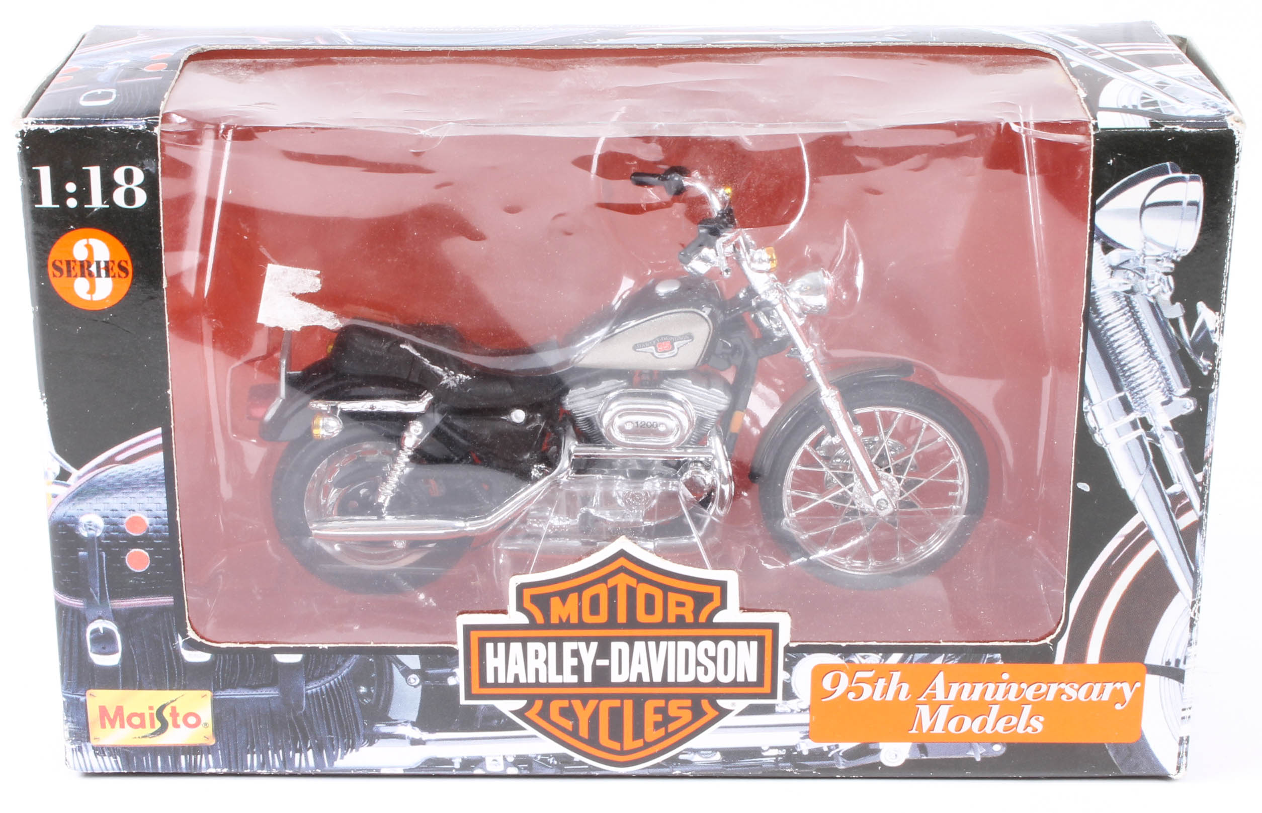 Harley-Davidson Die-Cast Model Motorcycles