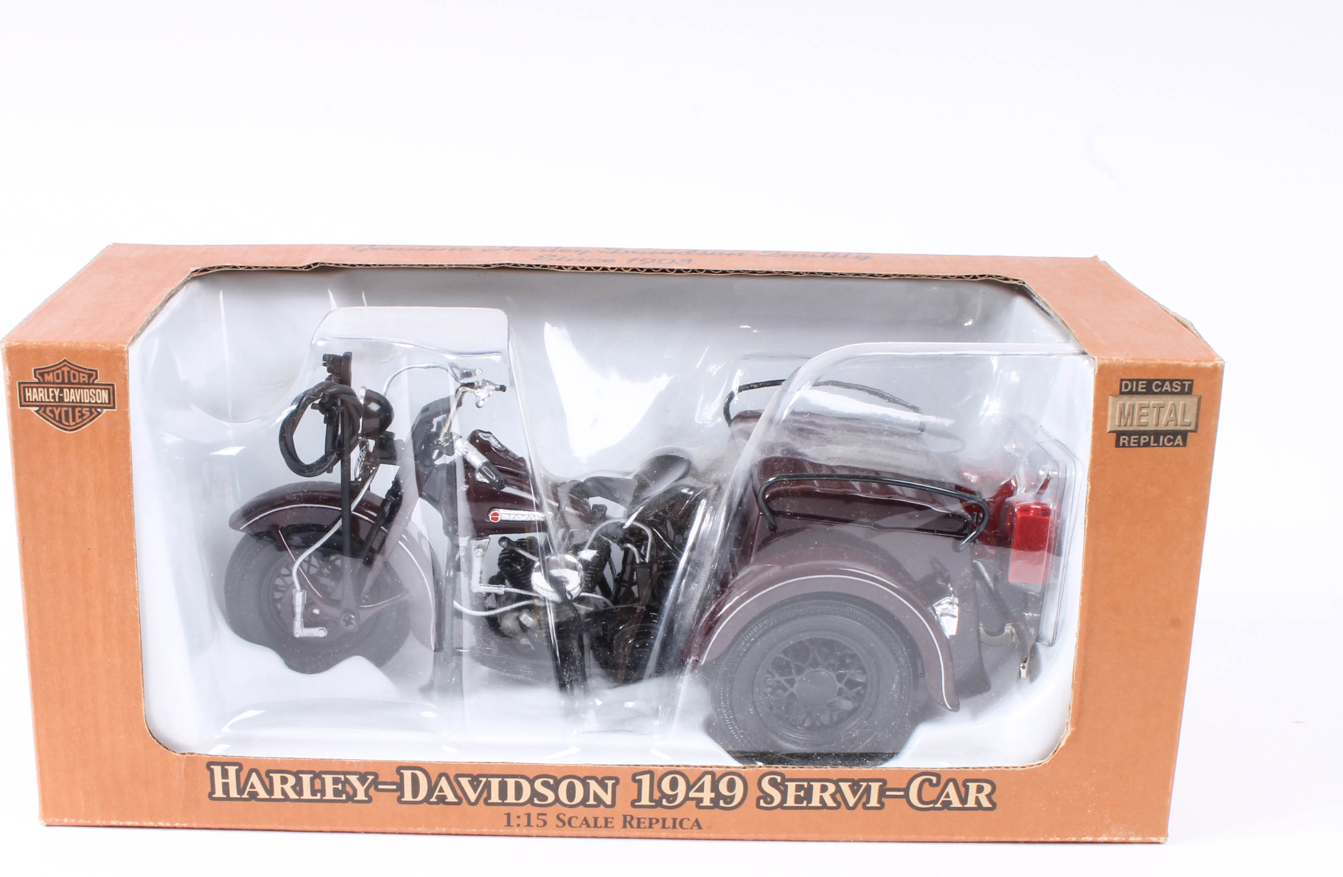 Harley-Davidson Die-Cast Model Motorcycles