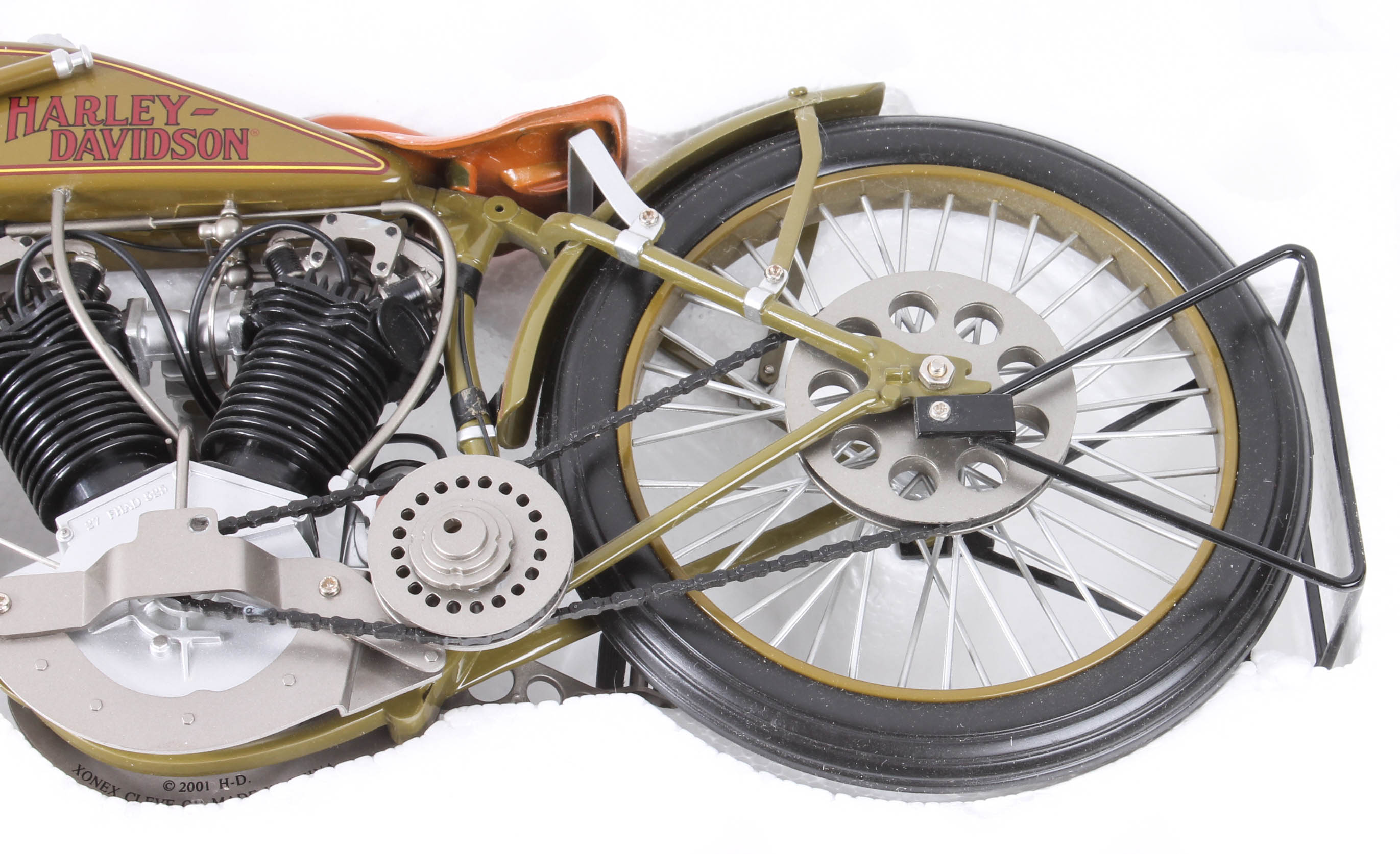 Harley-Davidson Die-Cast Model Motorcycles