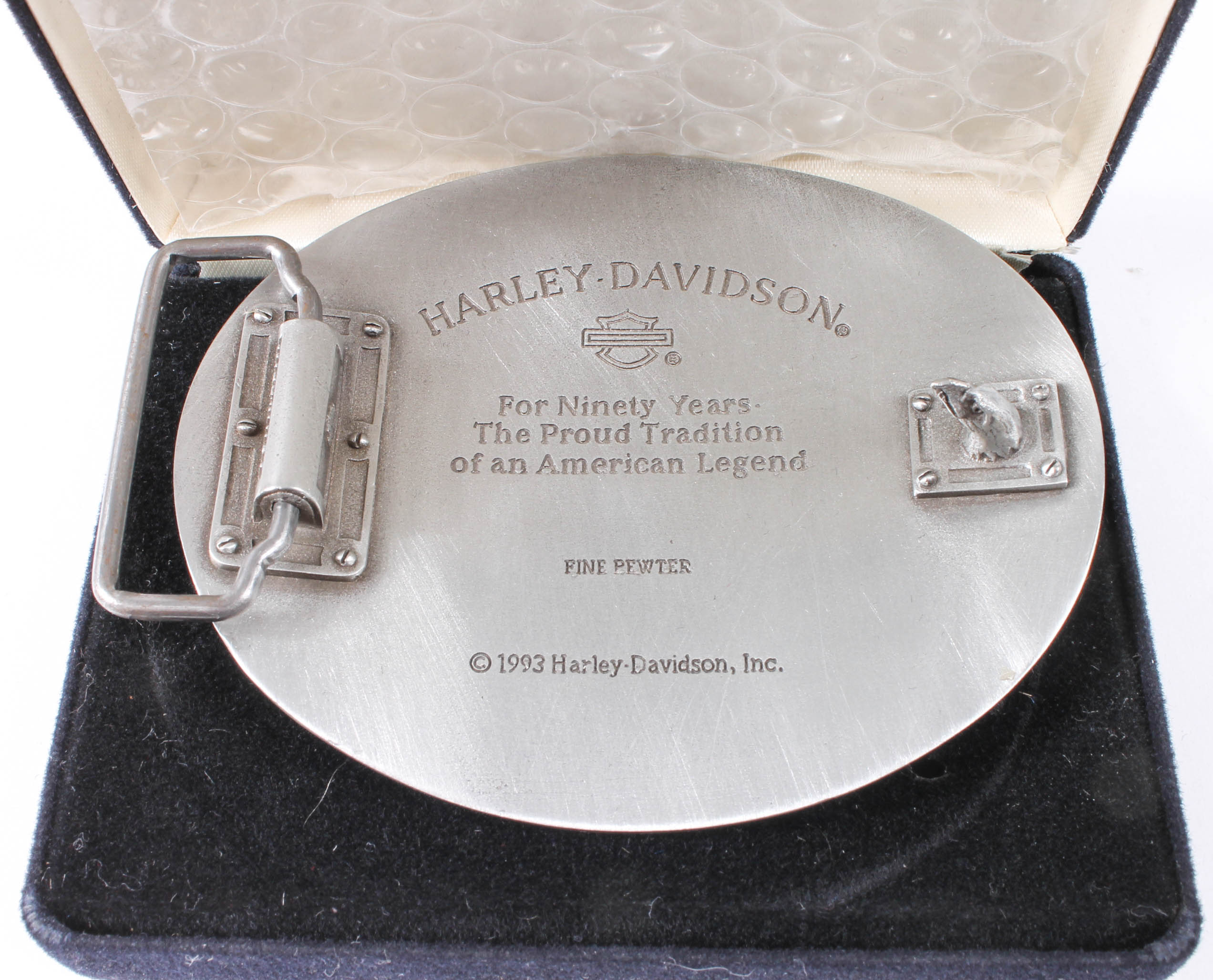 Large Collection of Harley-Davidson Belt Buckles