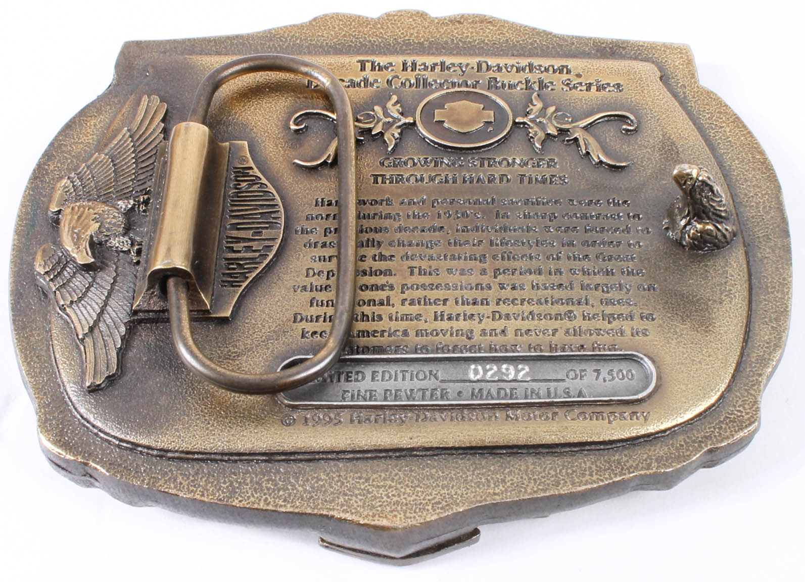Large Collection of Harley-Davidson Belt Buckles