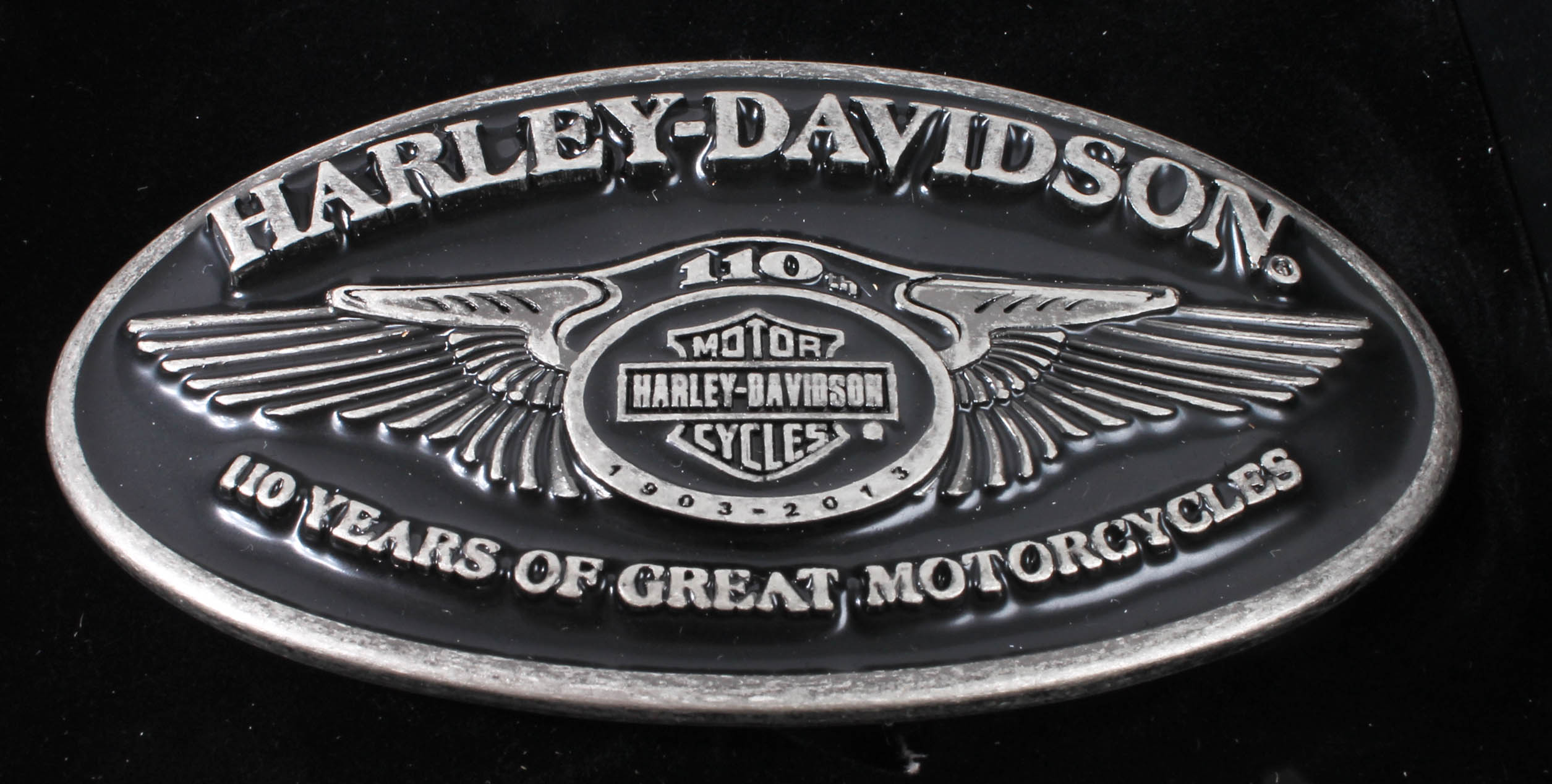 Large Collection of Harley-Davidson Belt Buckles