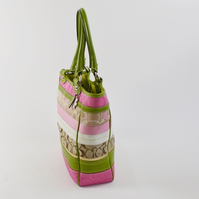 Coach Bleecker Signature Tote Handbag